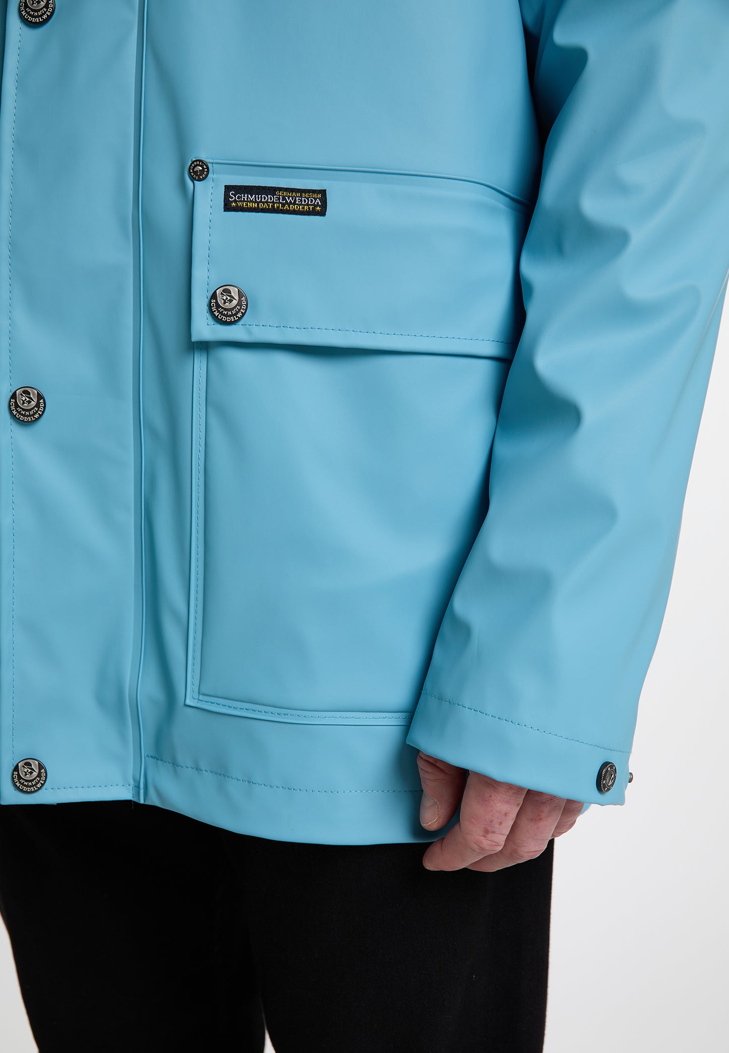 Schmuddelwedda men's rain jacket