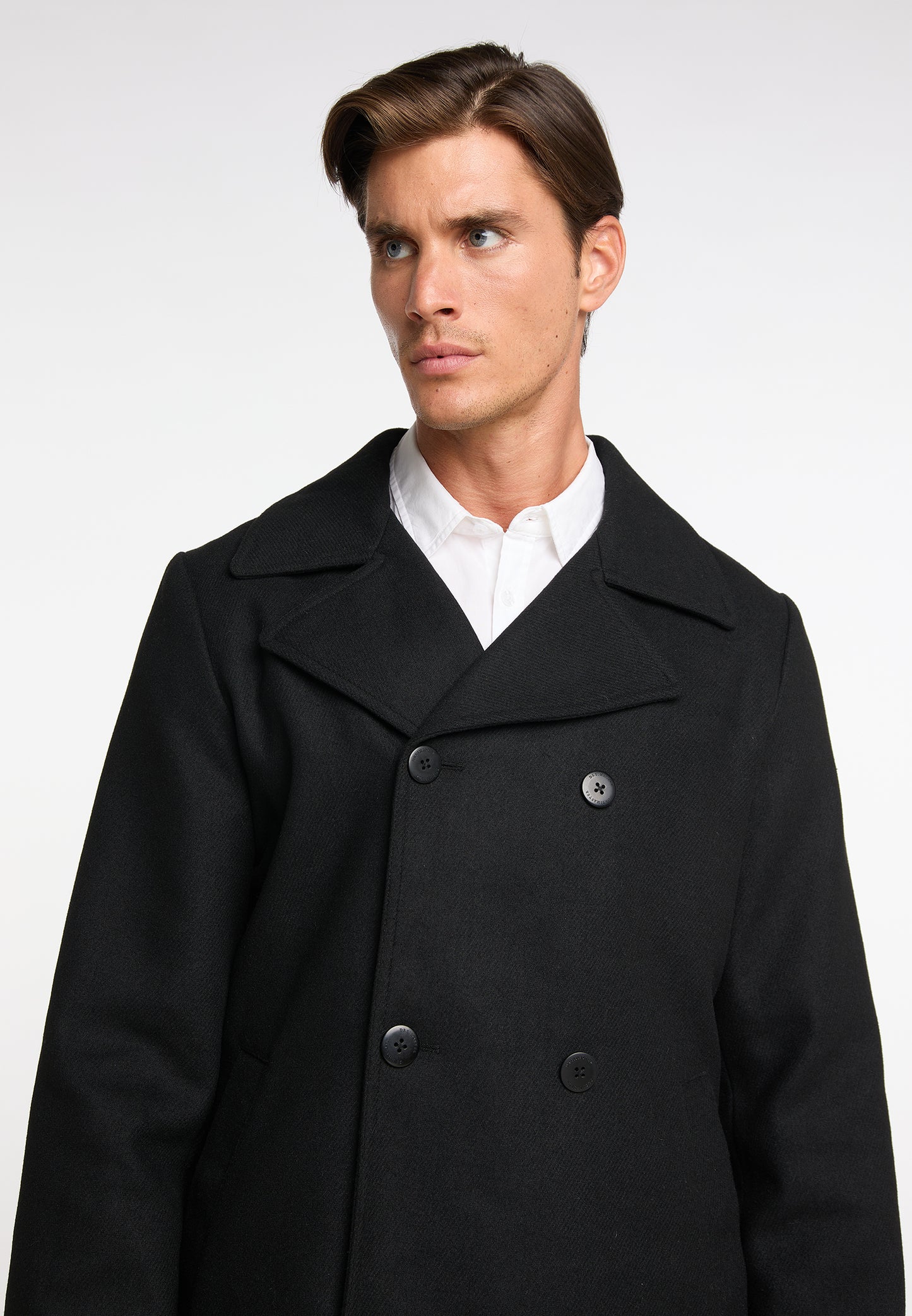 DreiMaster Klassik men's transitional jacket made from a wool blend