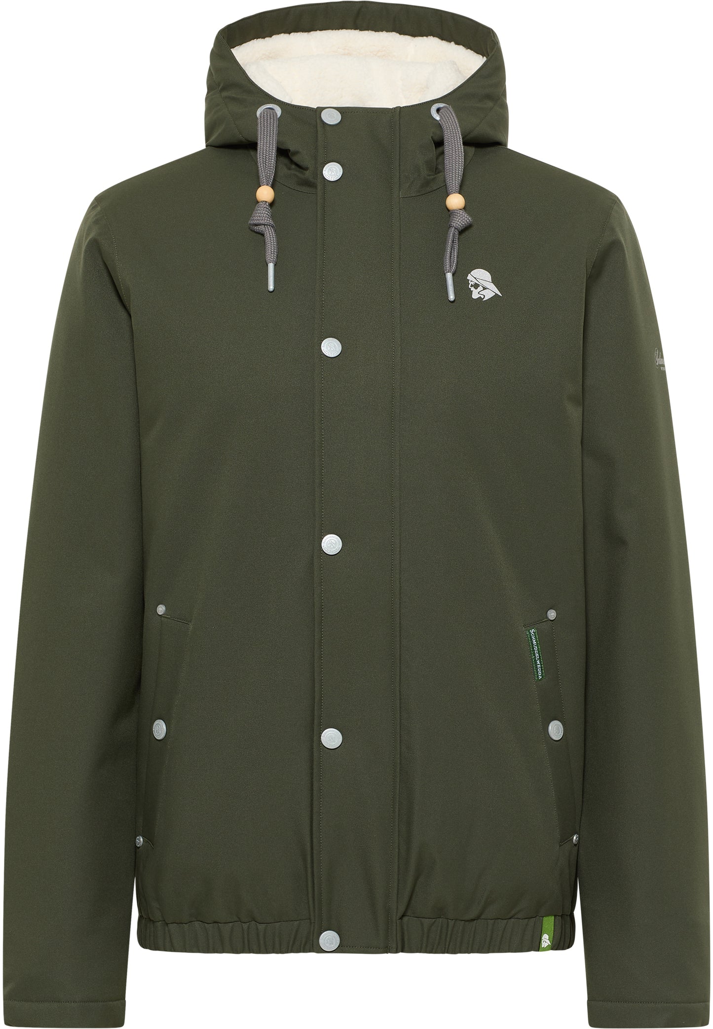 Schmuddelwedda men's winter jacket made from recycled polyester
