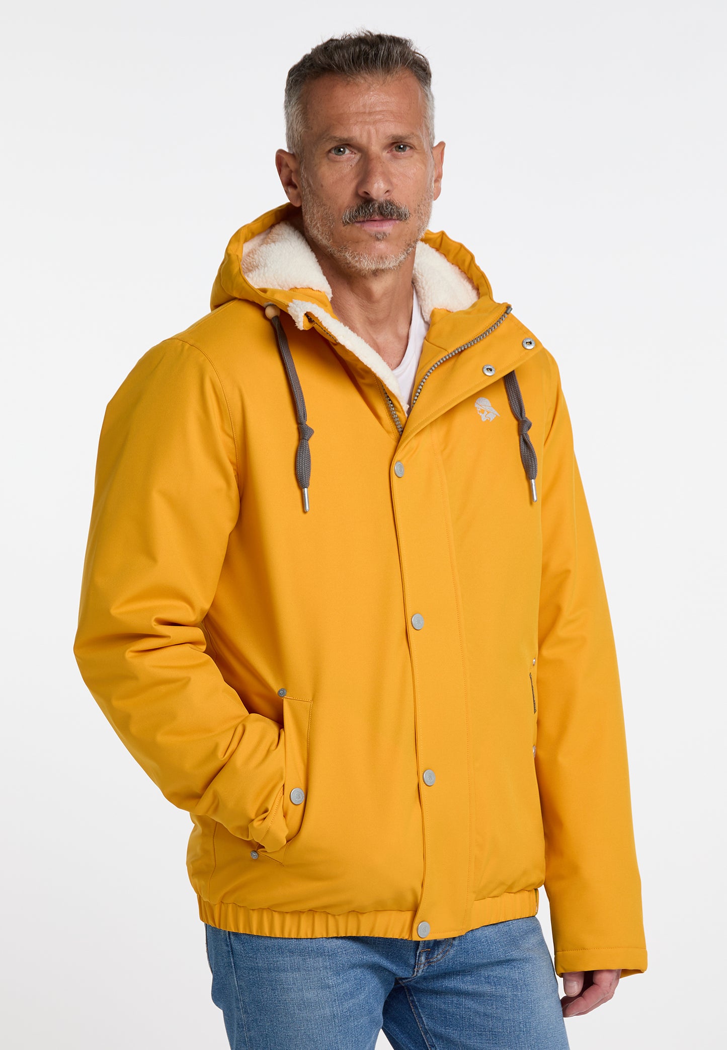 Schmuddelwedda men's winter jacket made from recycled polyester