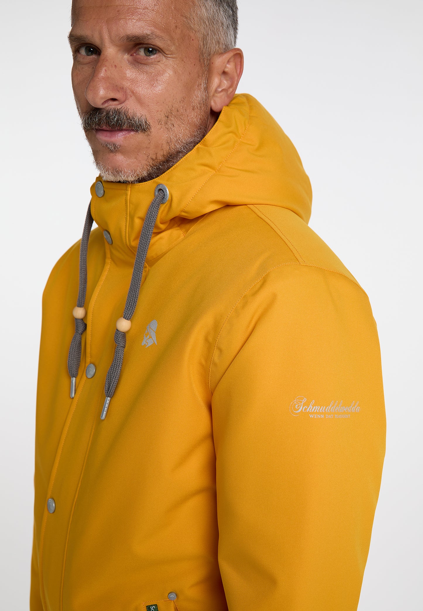 Schmuddelwedda men's winter jacket made from recycled polyester