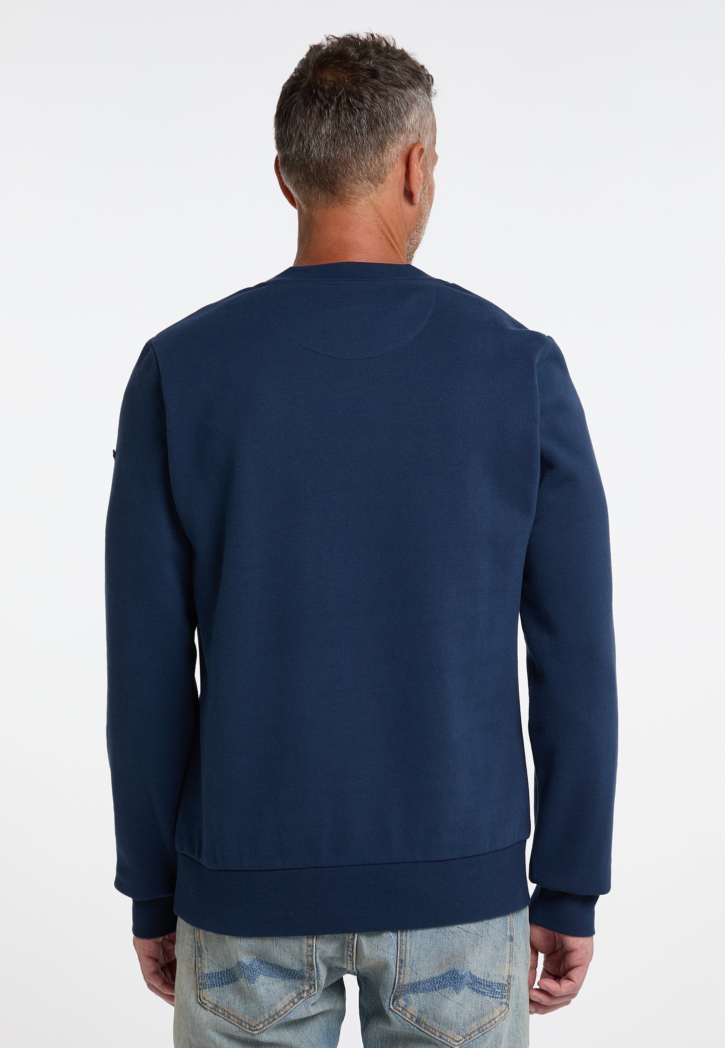 DreiMaster Vintage men's oversized sweatshirt with crew neck