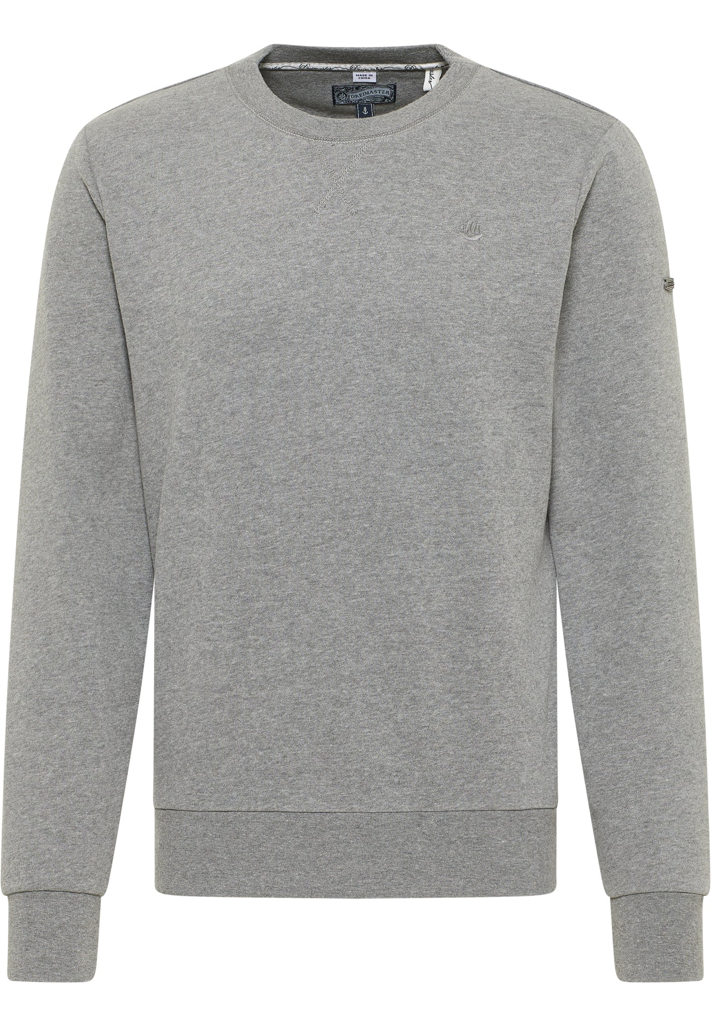 DreiMaster Vintage men's oversized sweatshirt with crew neck