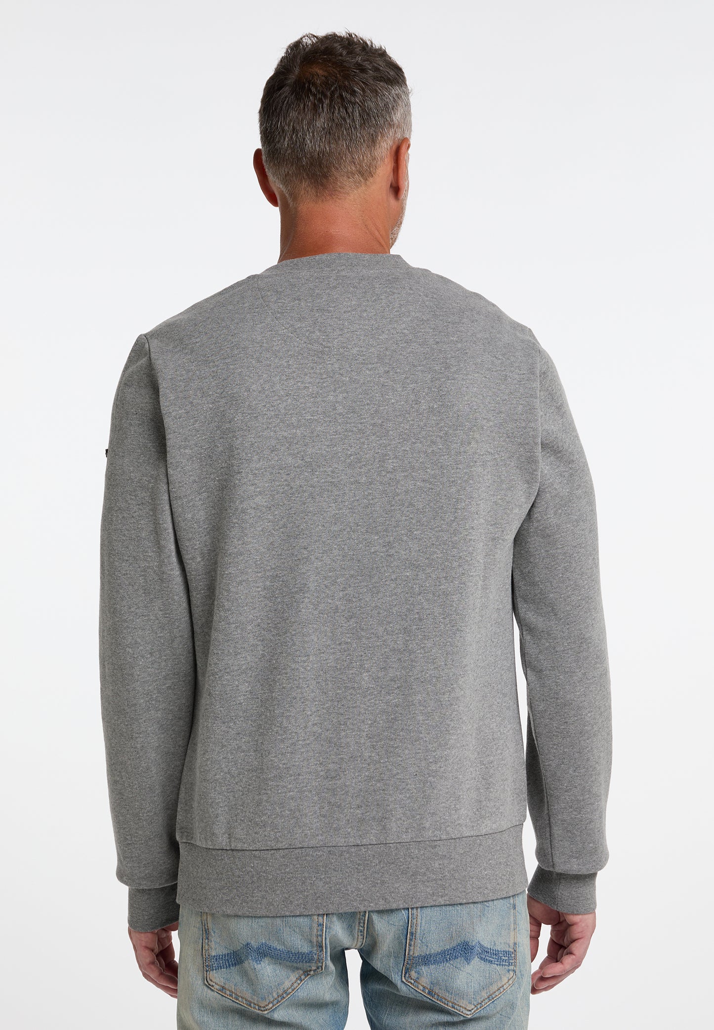 DreiMaster Vintage men's oversized sweatshirt with crew neck