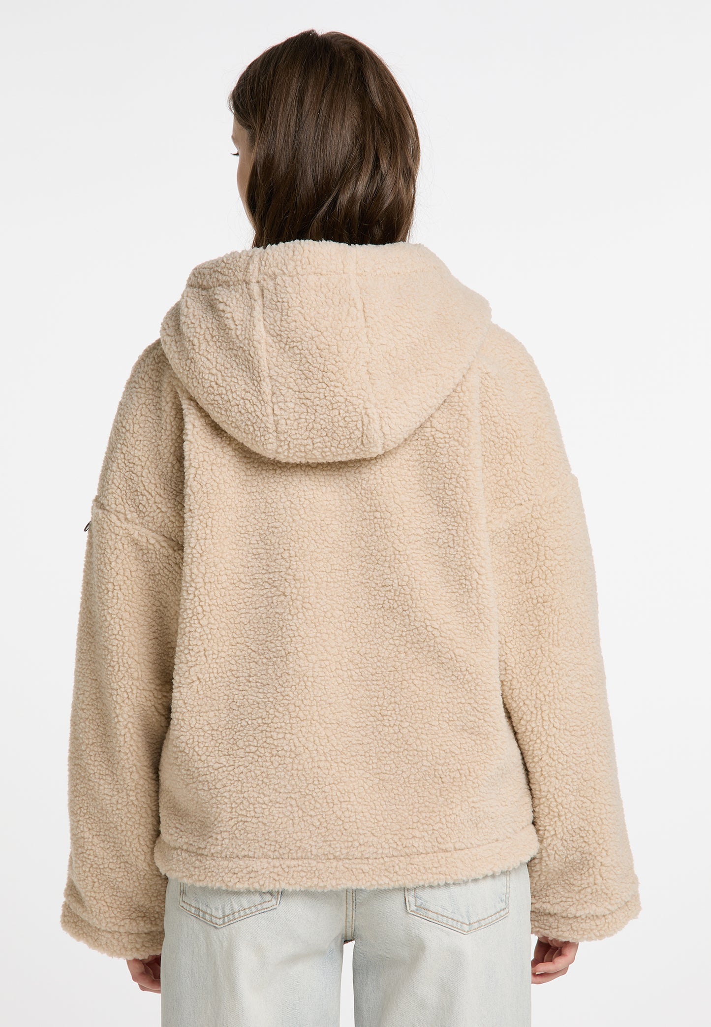 DreiMaster Vintage women's transition jacket made of teddy
