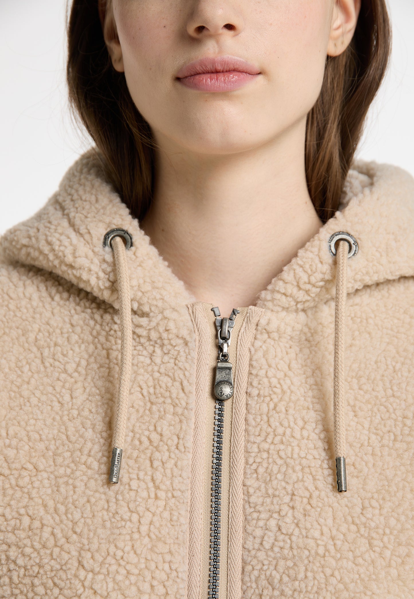 DreiMaster Vintage women's transition jacket made of teddy