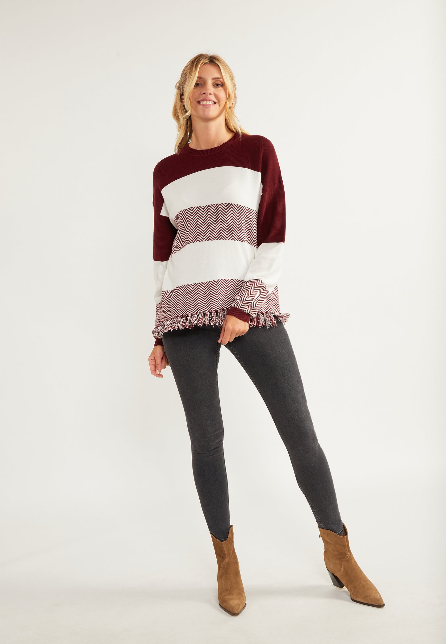 usha FESTIVAL damski sweter oversize
