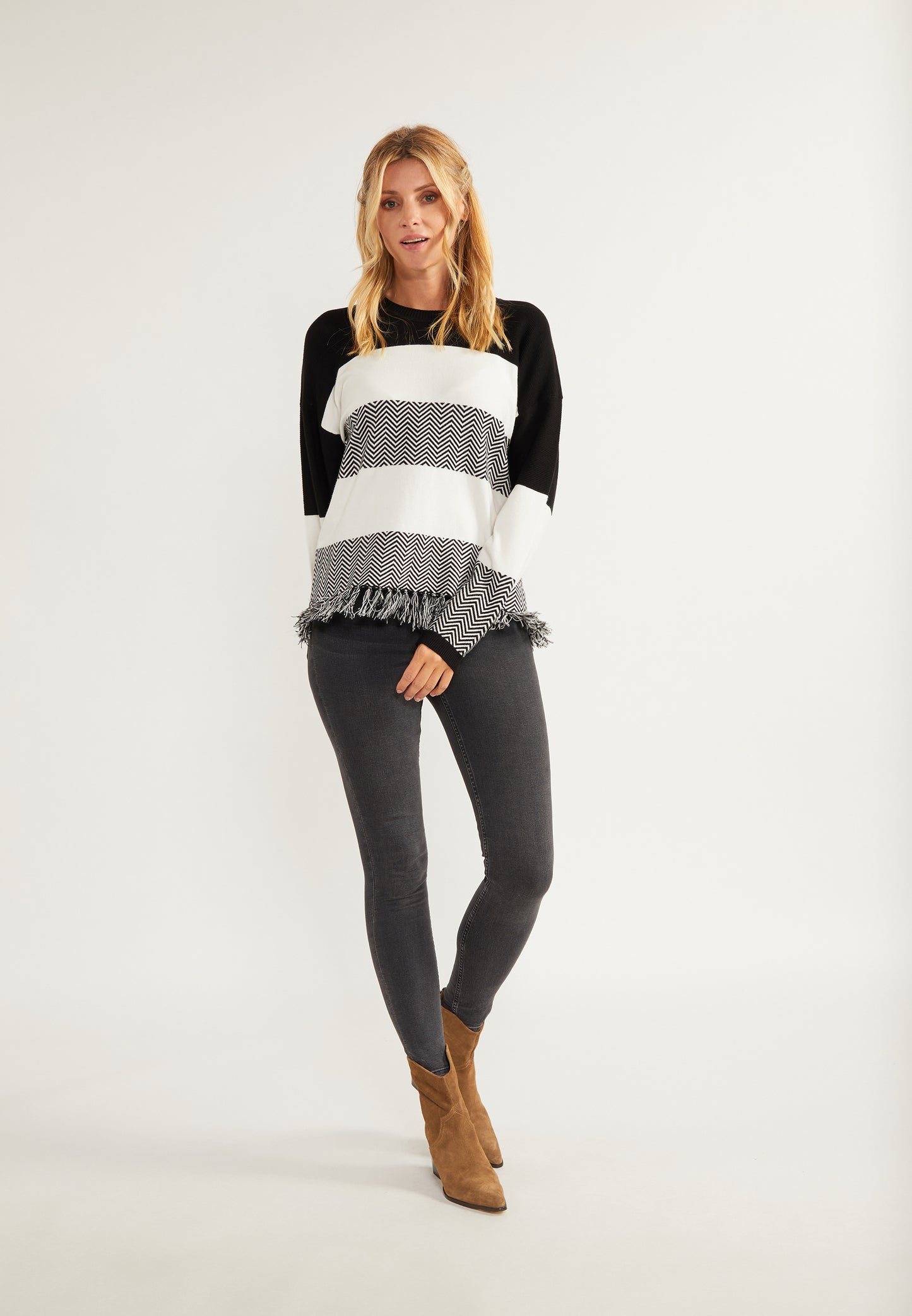 usha FESTIVAL damski sweter oversize