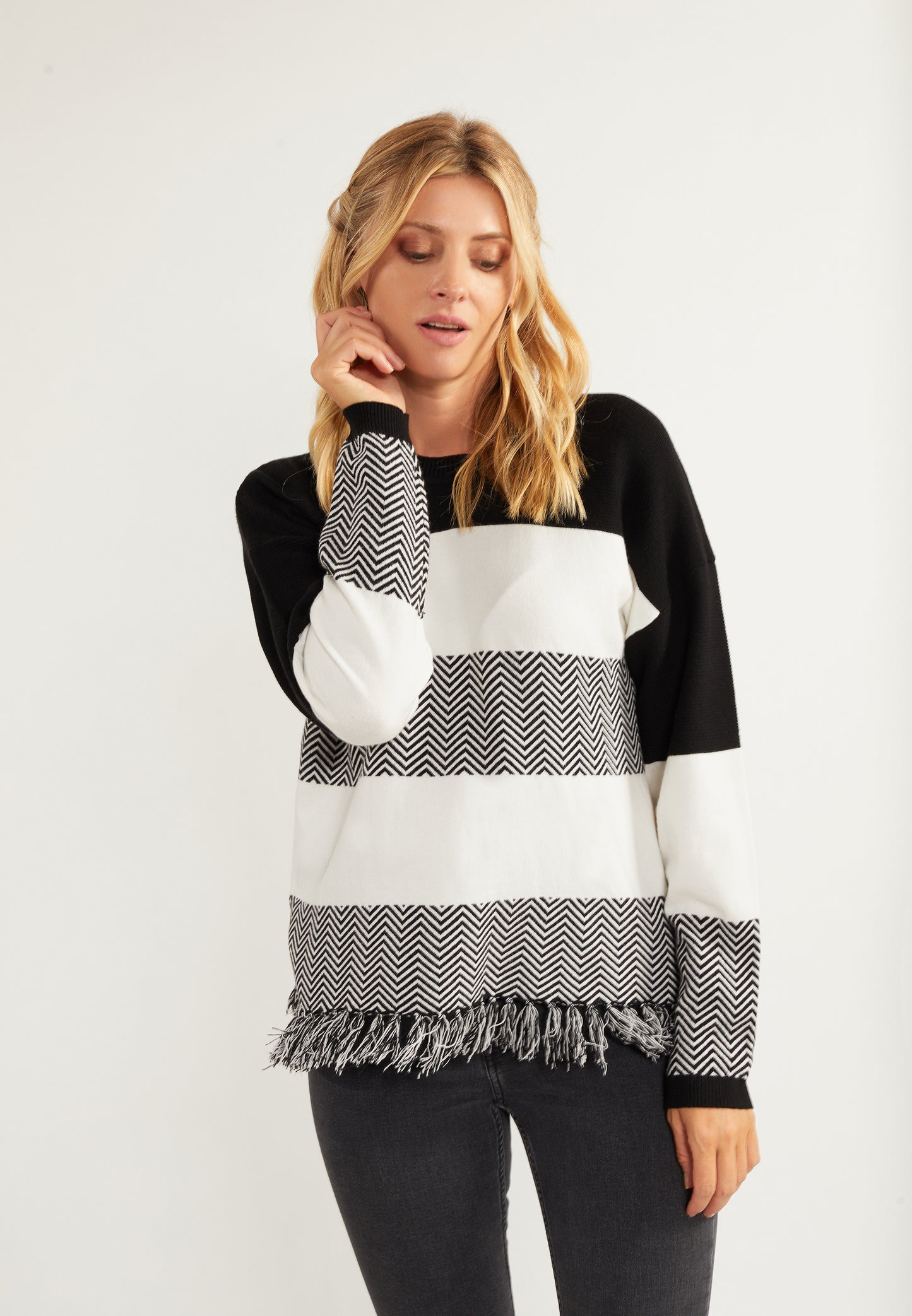usha FESTIVAL damski sweter oversize