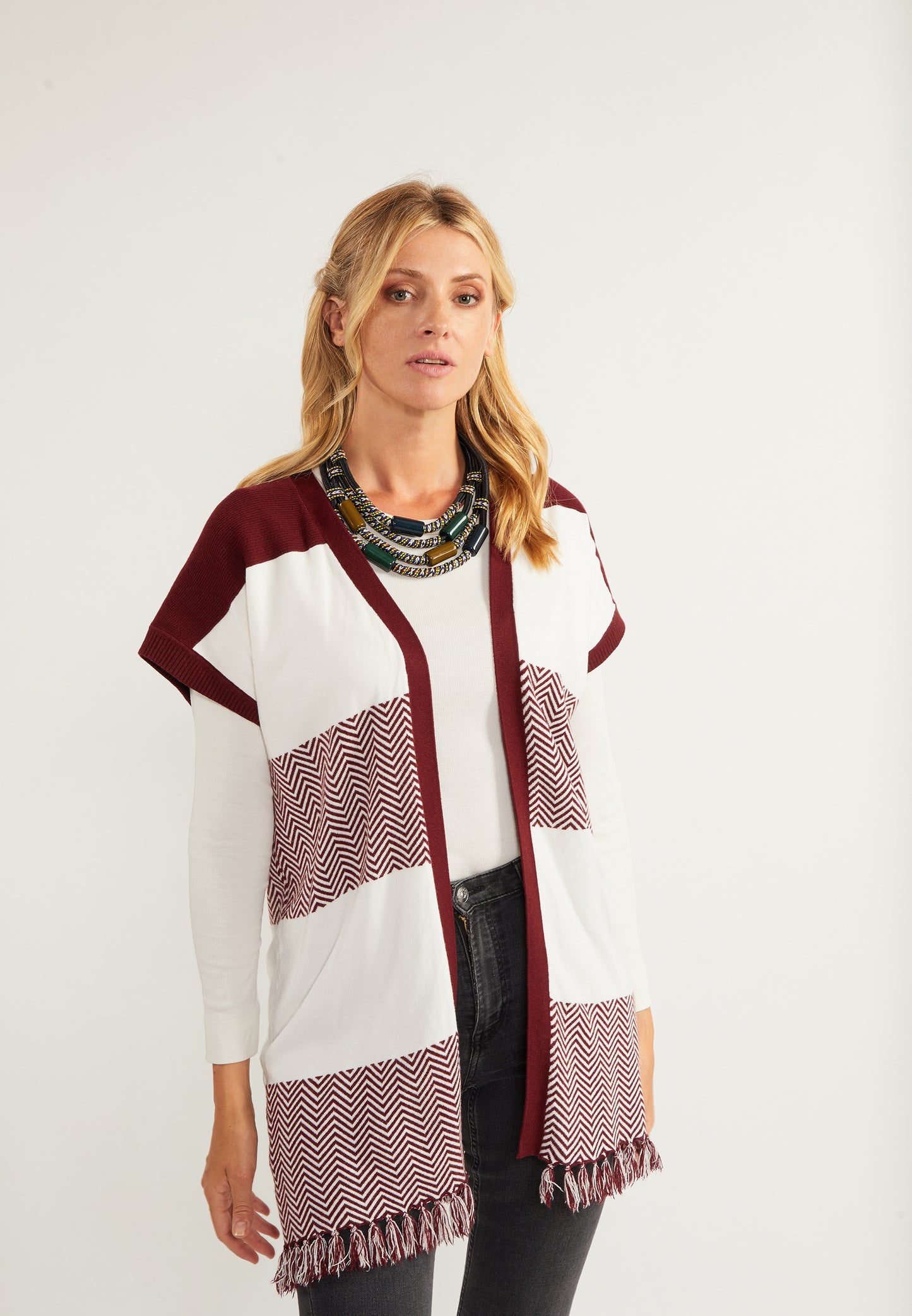 usha FESTIVAL women's knitted vest