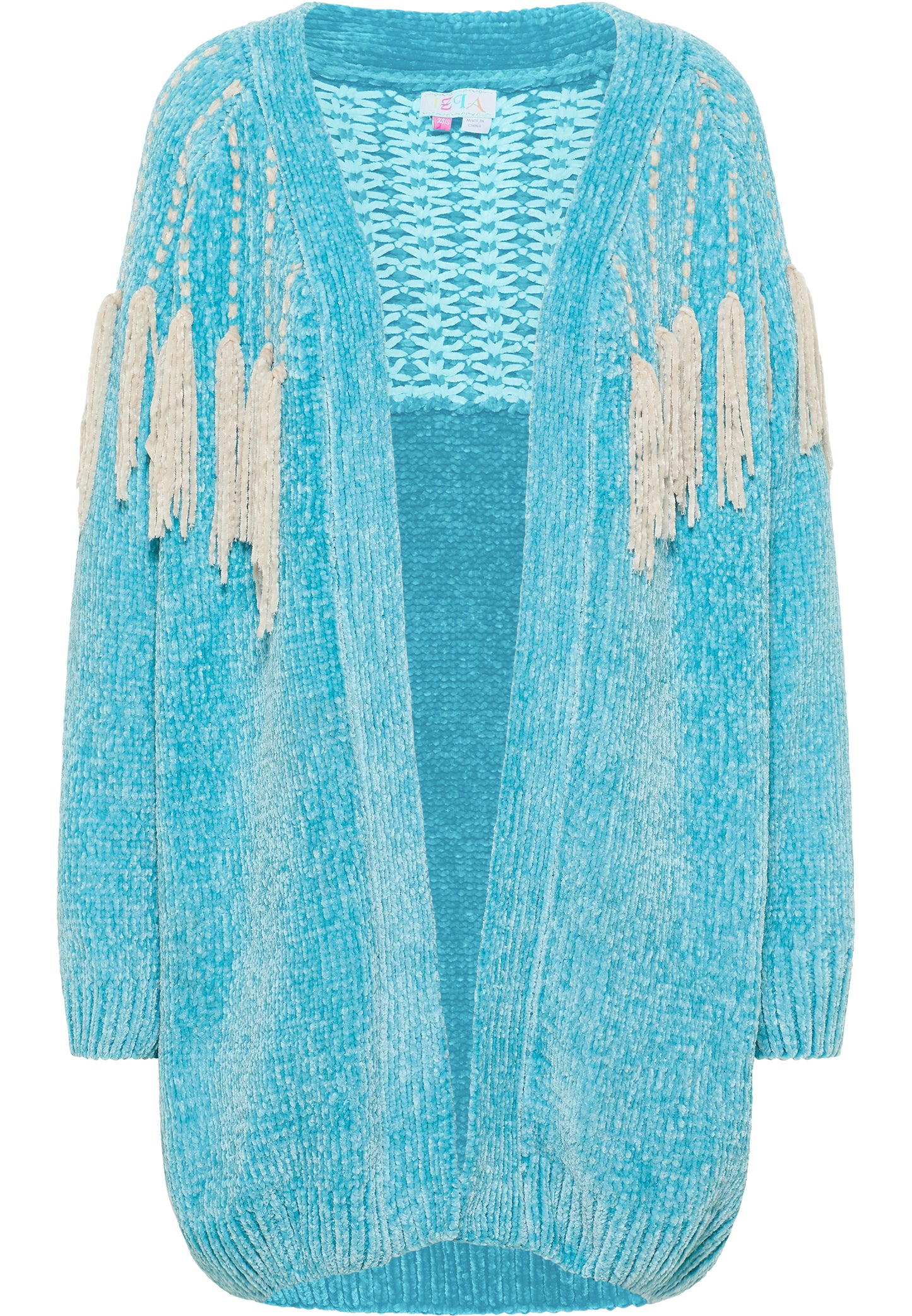 IZIA women's chenille cardigan