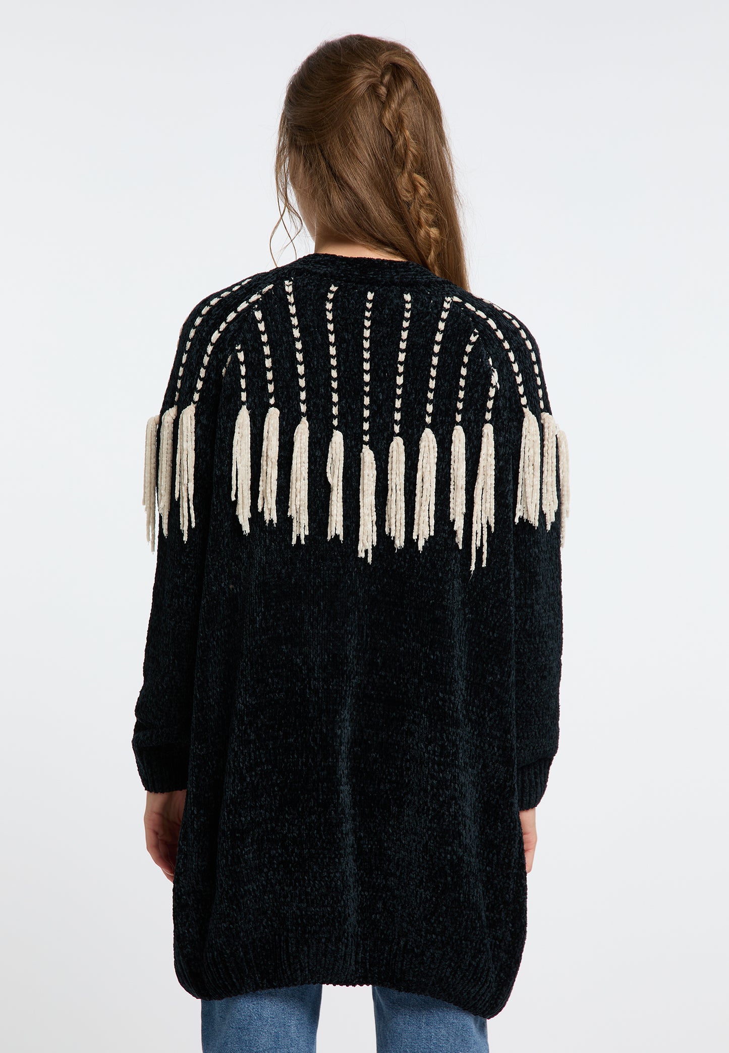 IZIA women's chenille cardigan