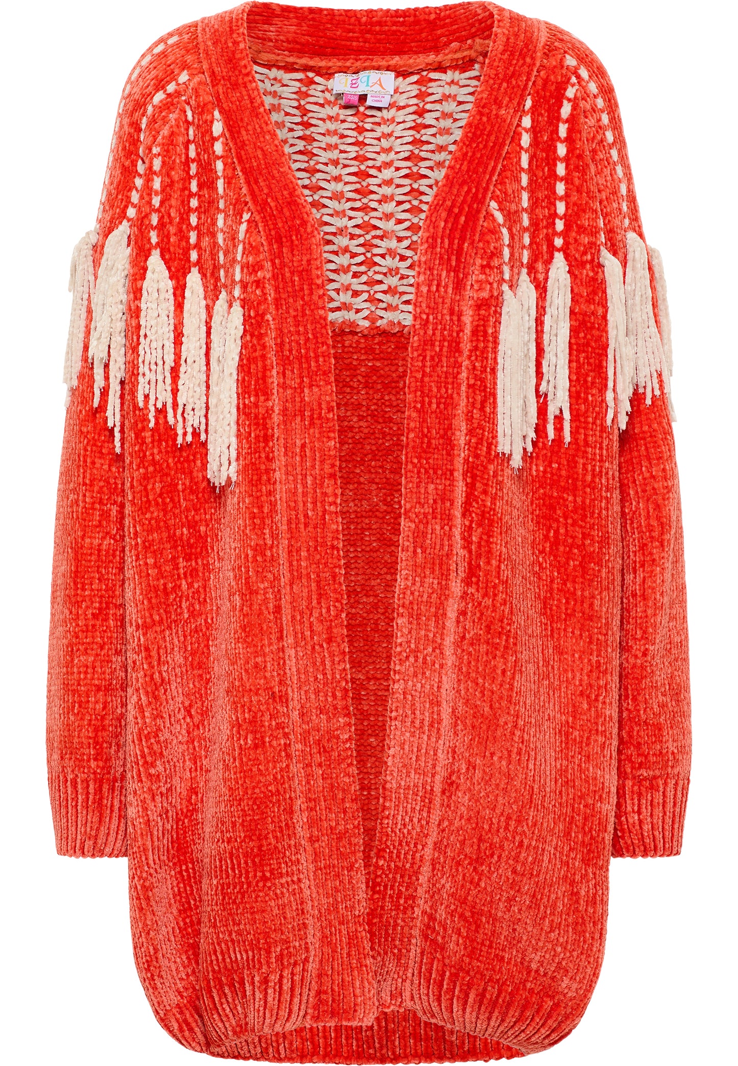 IZIA women's chenille cardigan