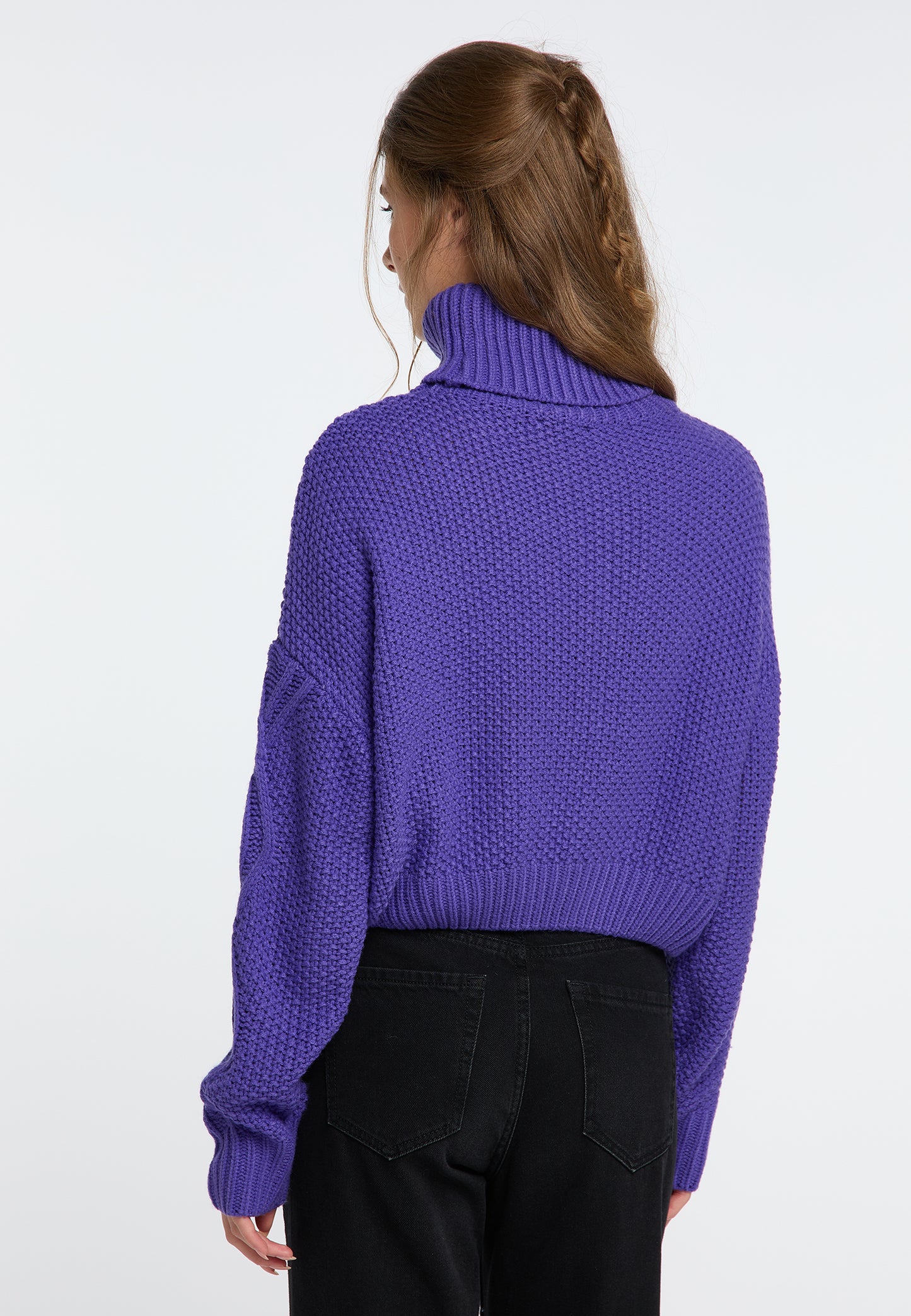 IZIA damski sweter z golfem