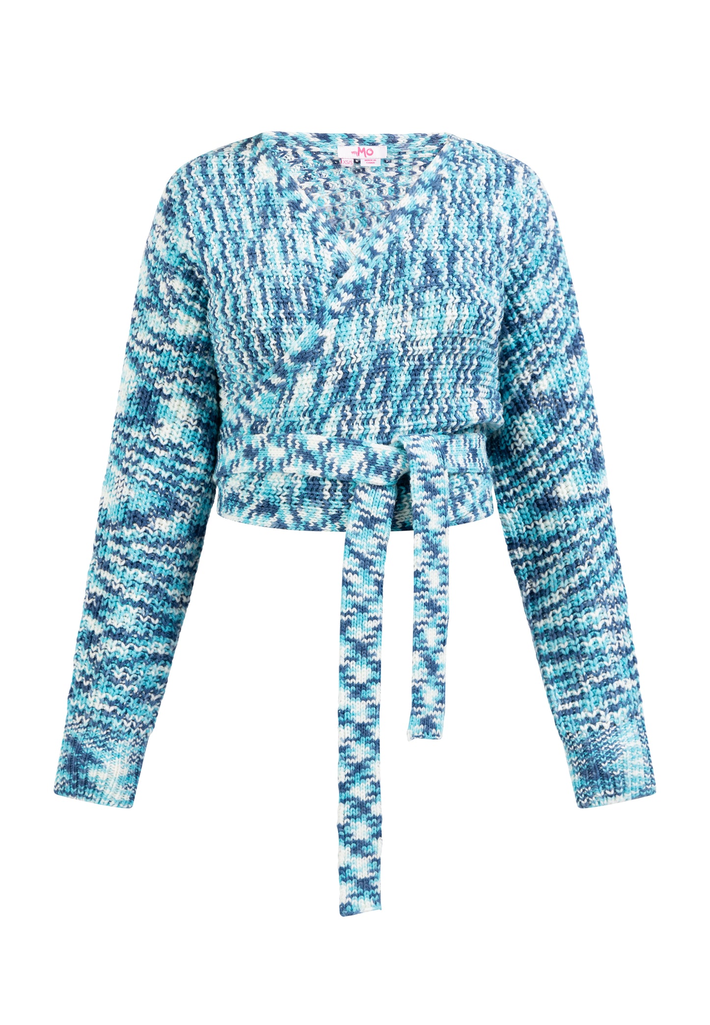 myMo women's knit wrap jacket