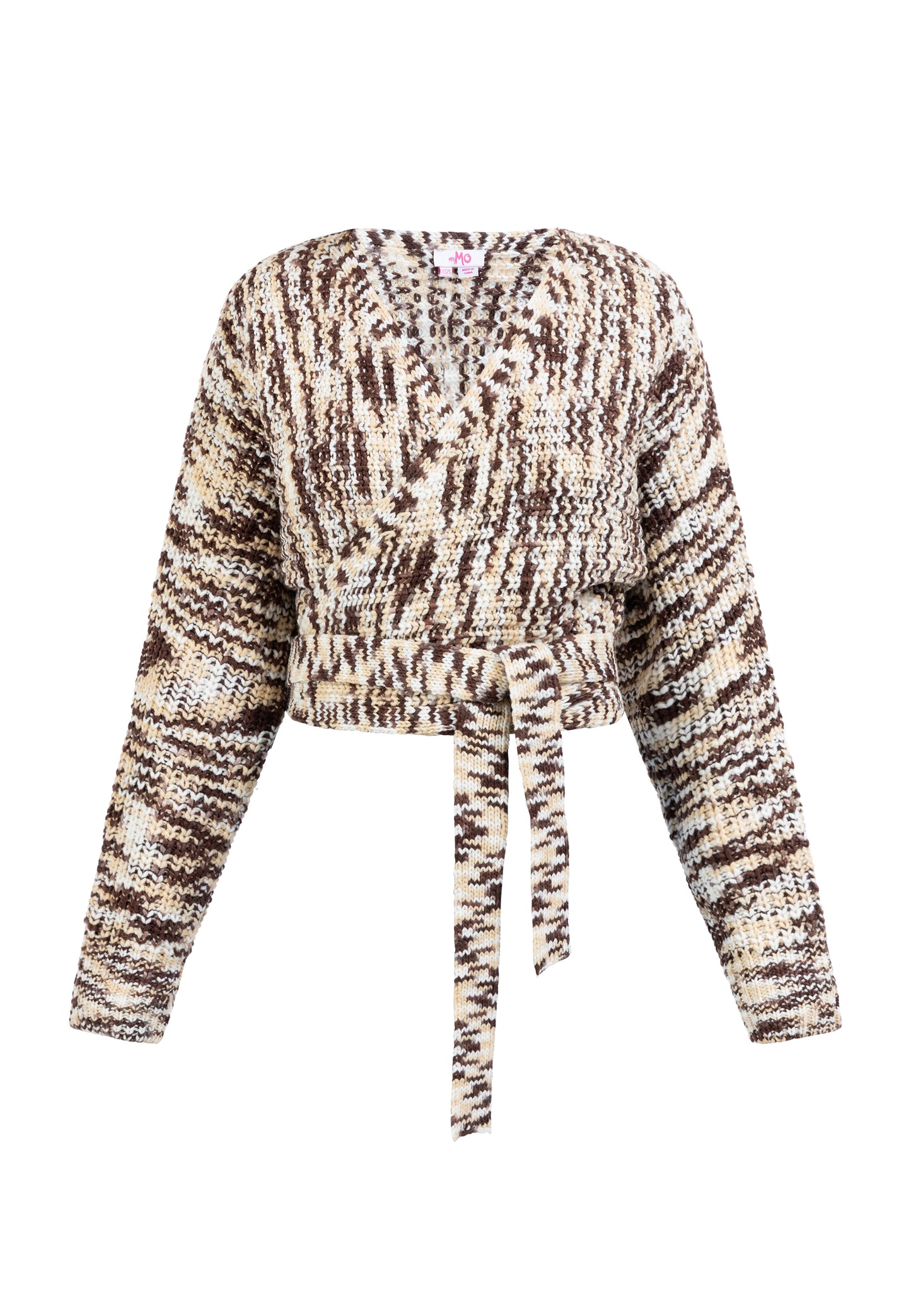 myMo women's knit wrap jacket