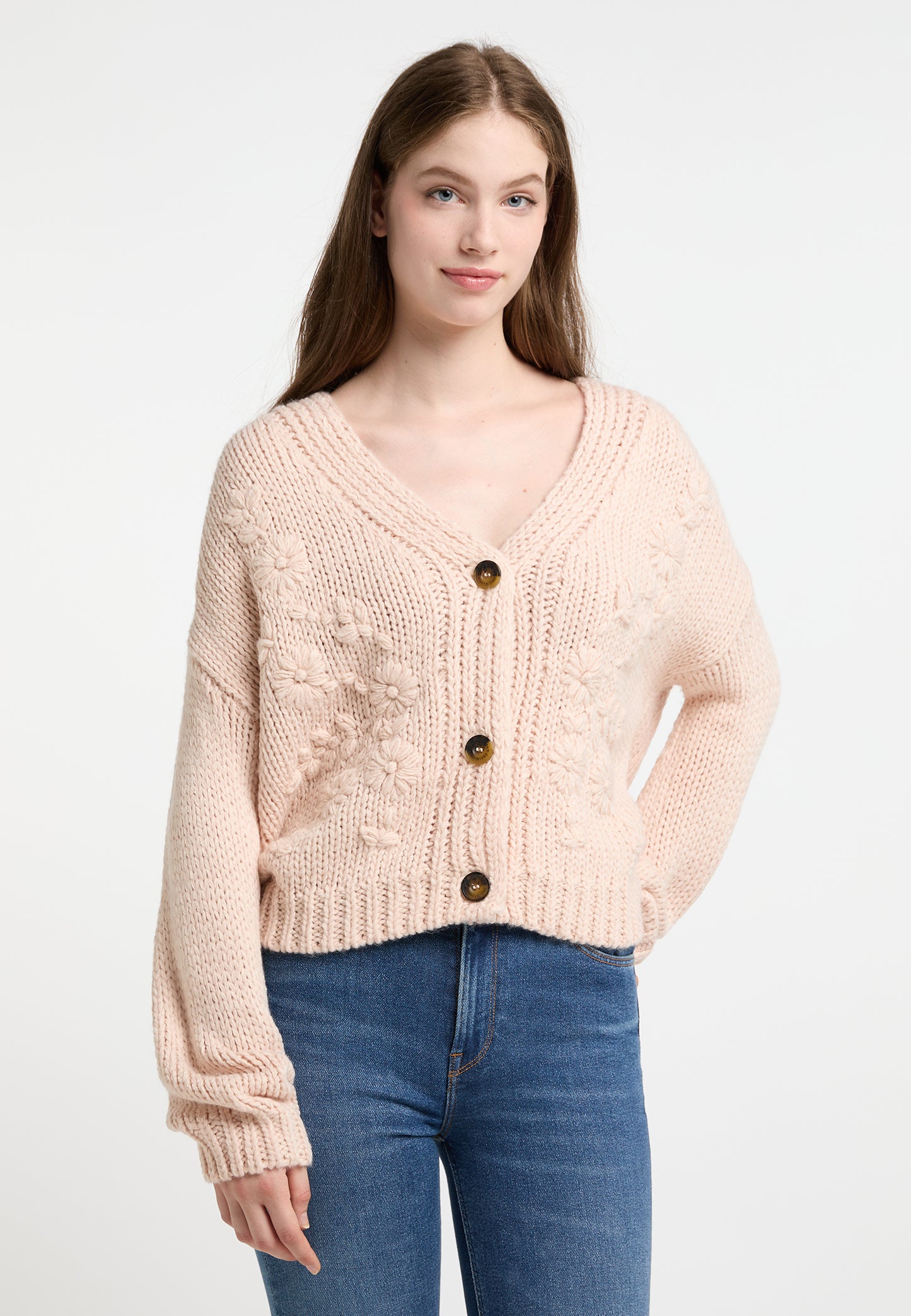 DreiMaster Vintage women's cardigan with button