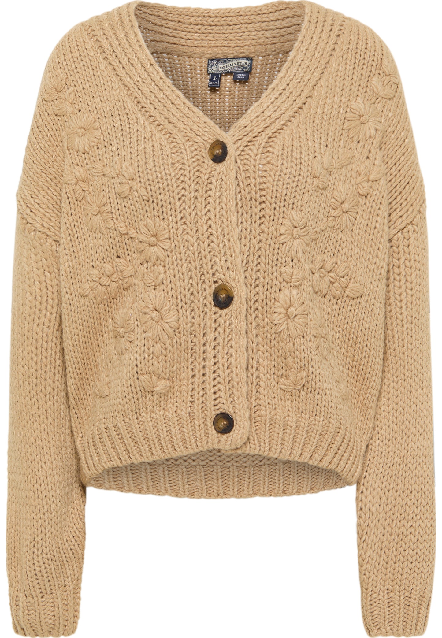DreiMaster Vintage women's cardigan with button