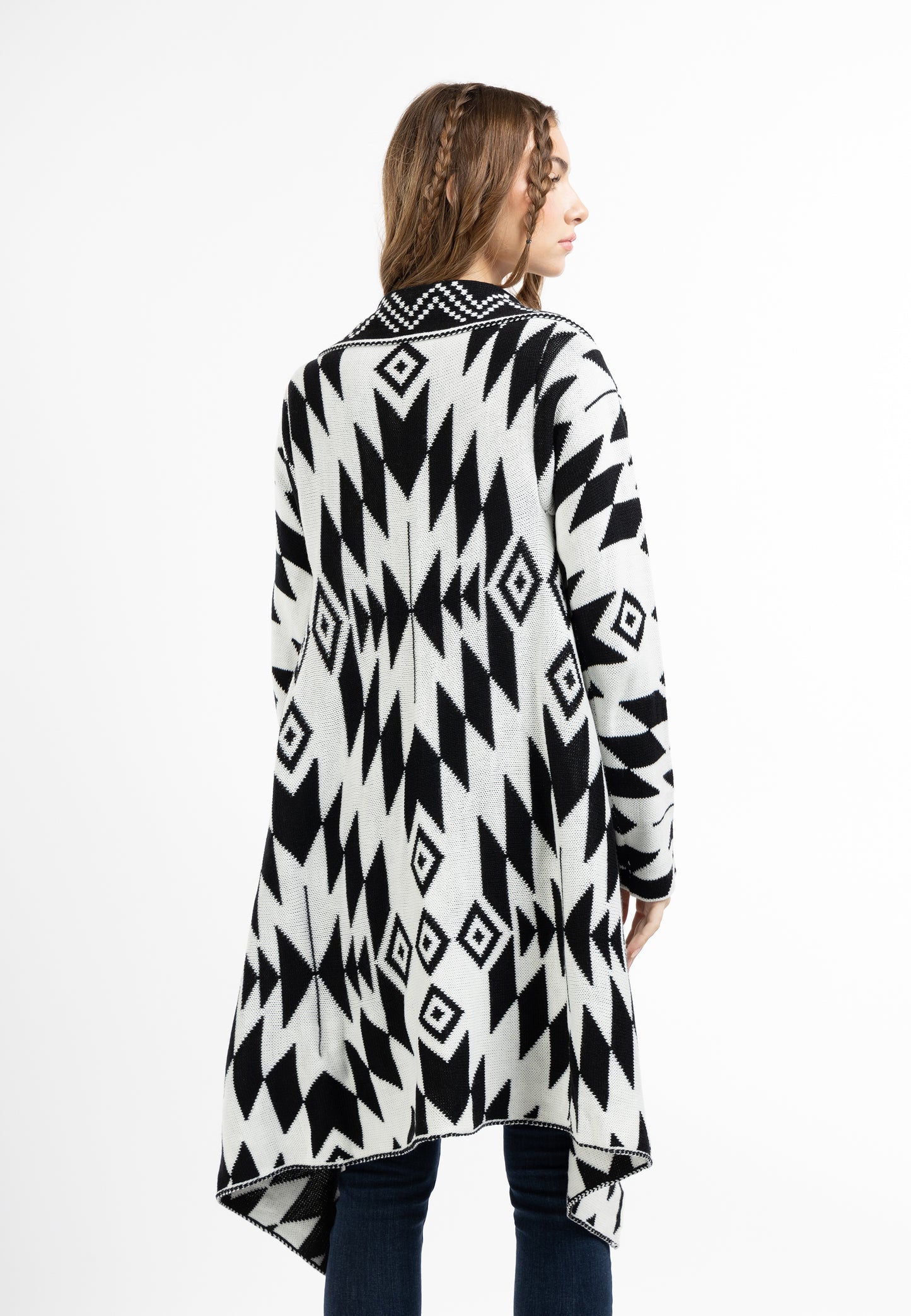 IZIA women's open knit cardigan