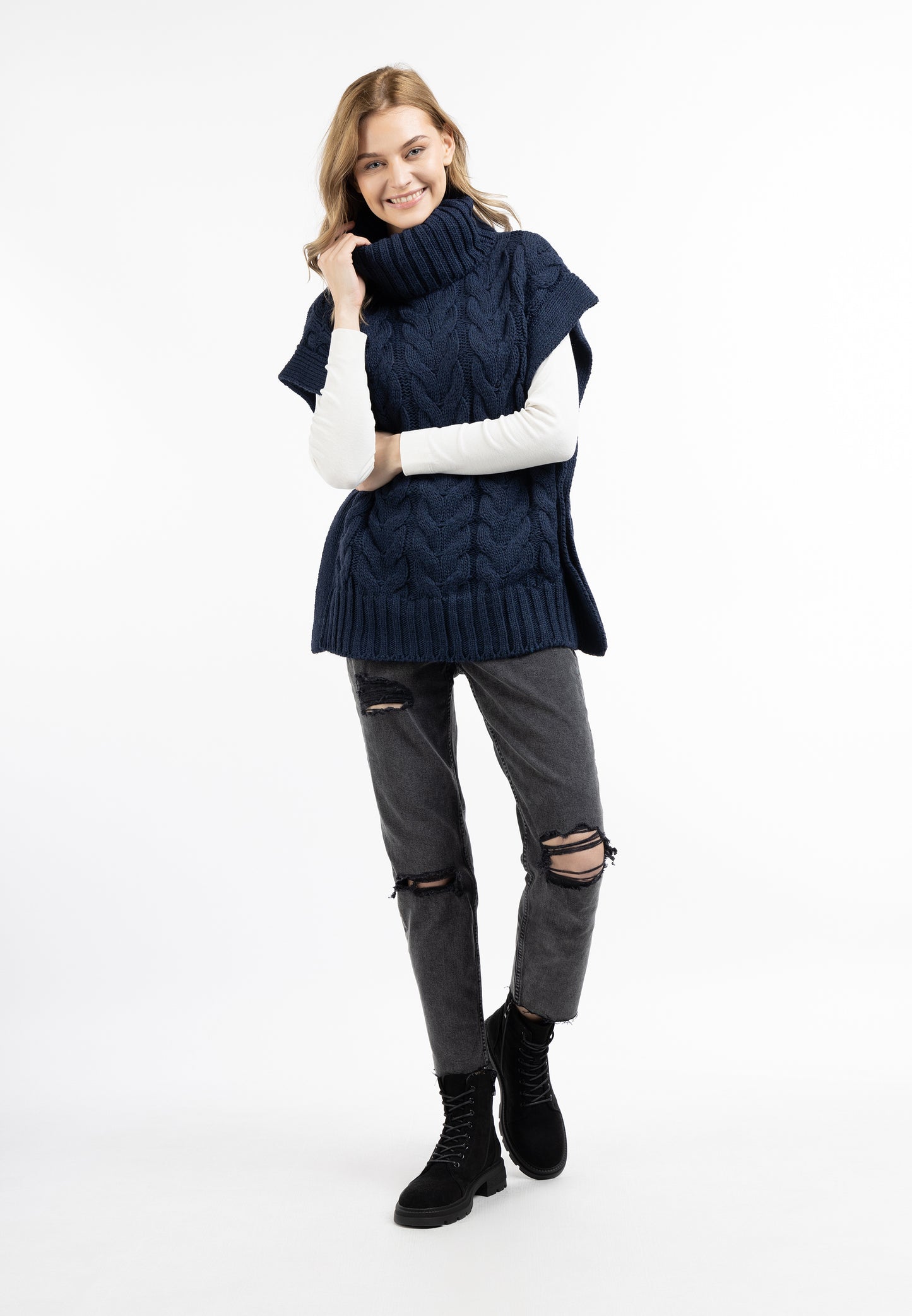DreiMaster Vintage women's knitted vest