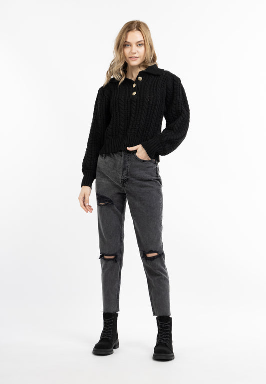 DreiMaster Vintage damski sweter dzianinowy