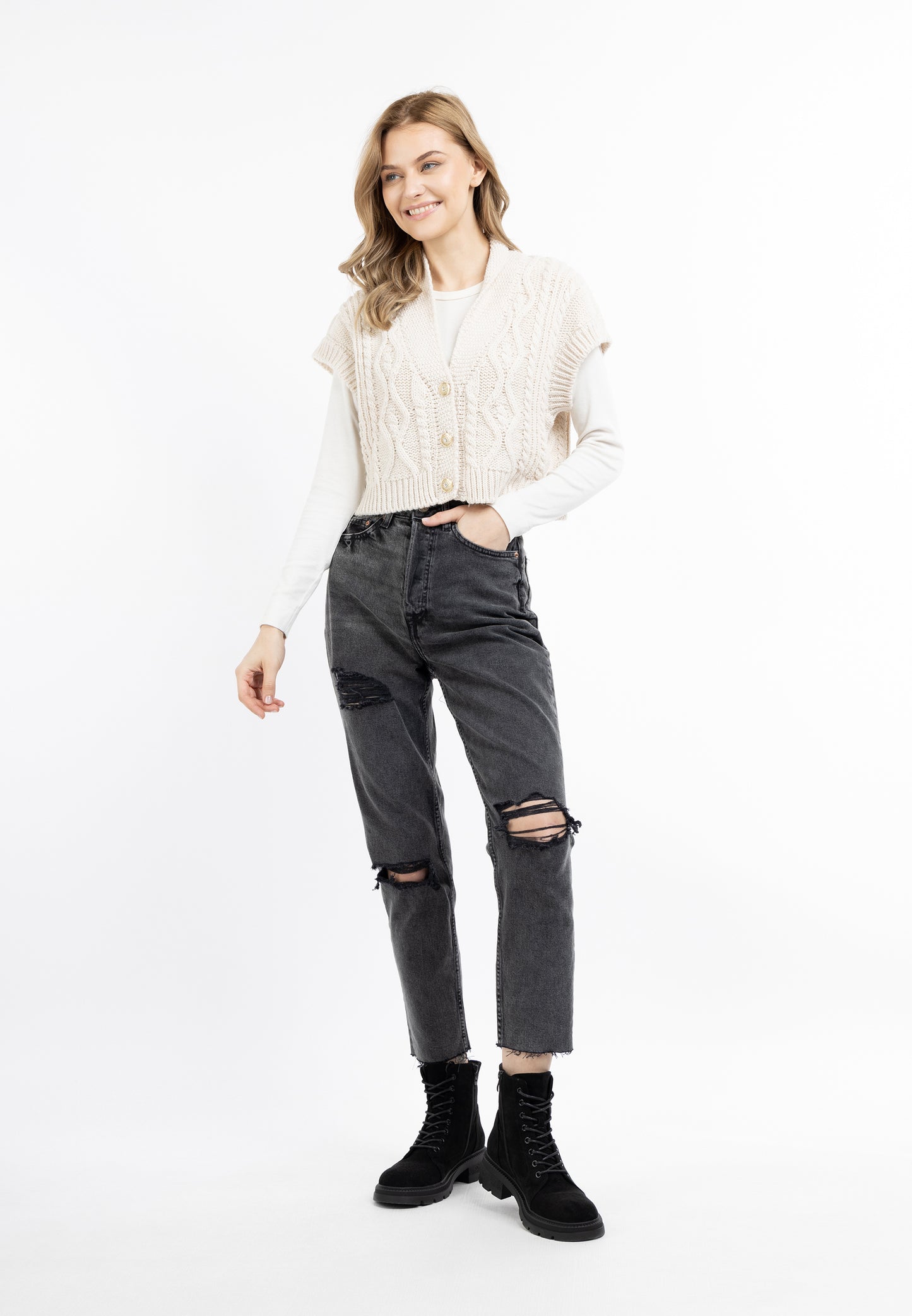 DreiMaster Vintage women's knit vest