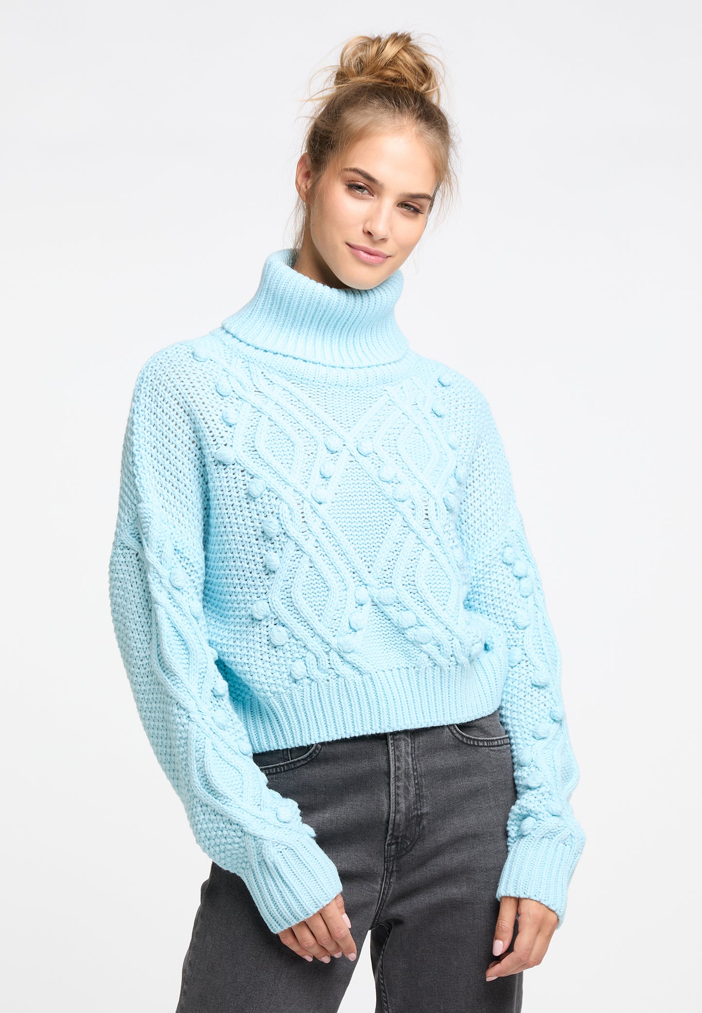 IZIA damski sweter z golfem
