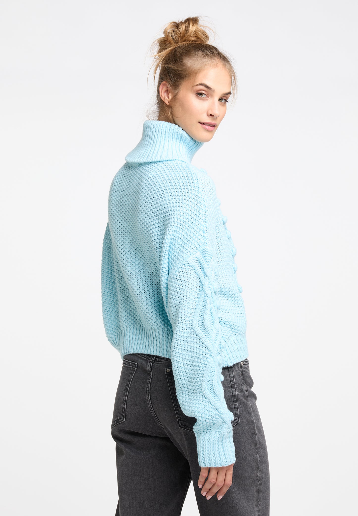 IZIA damski sweter z golfem