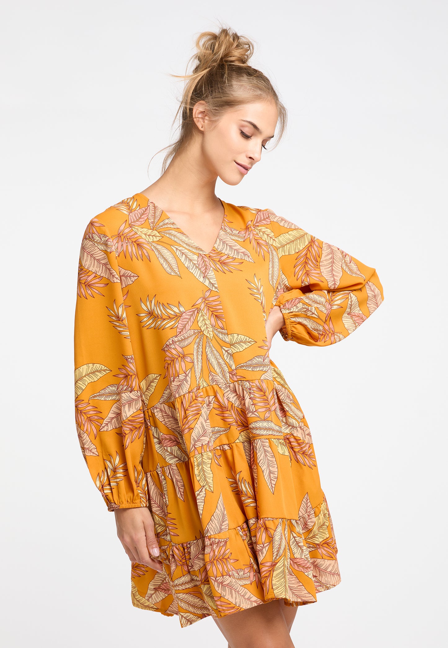 IZIA women's long sleeve dress