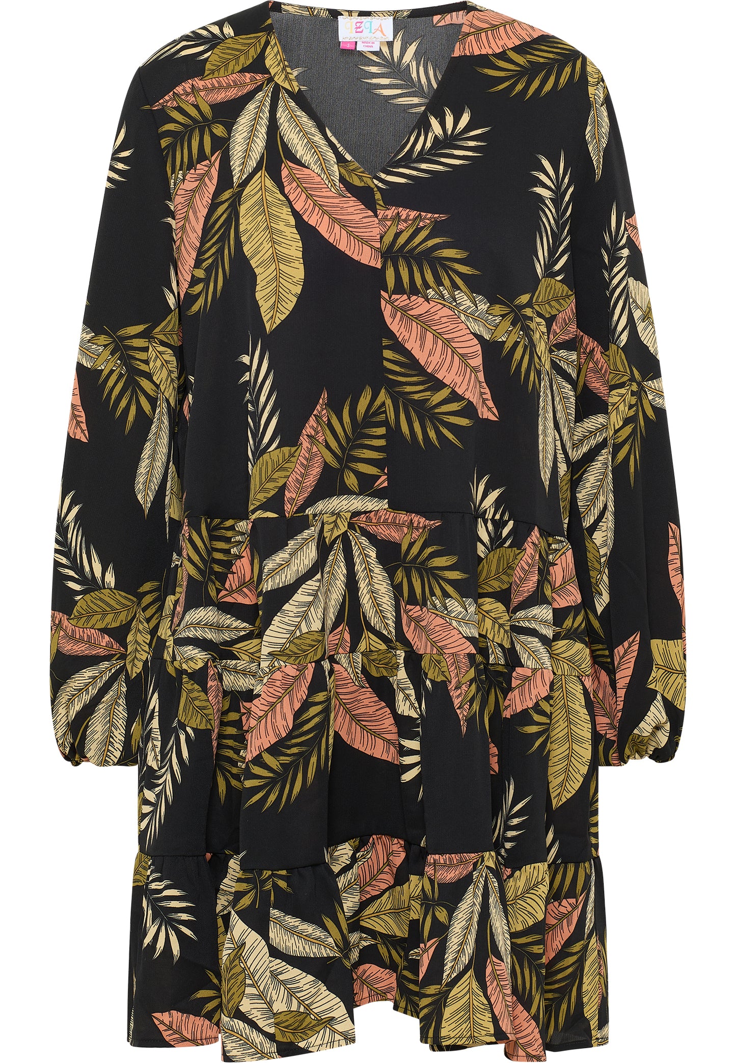 IZIA women's long sleeve dress