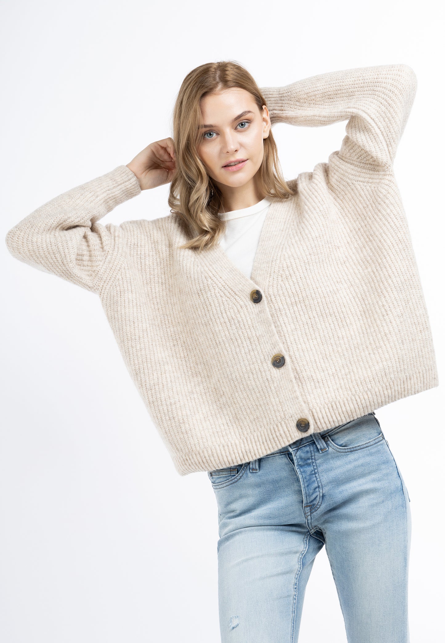 DreiMaster Vintage women's oversized cardigan