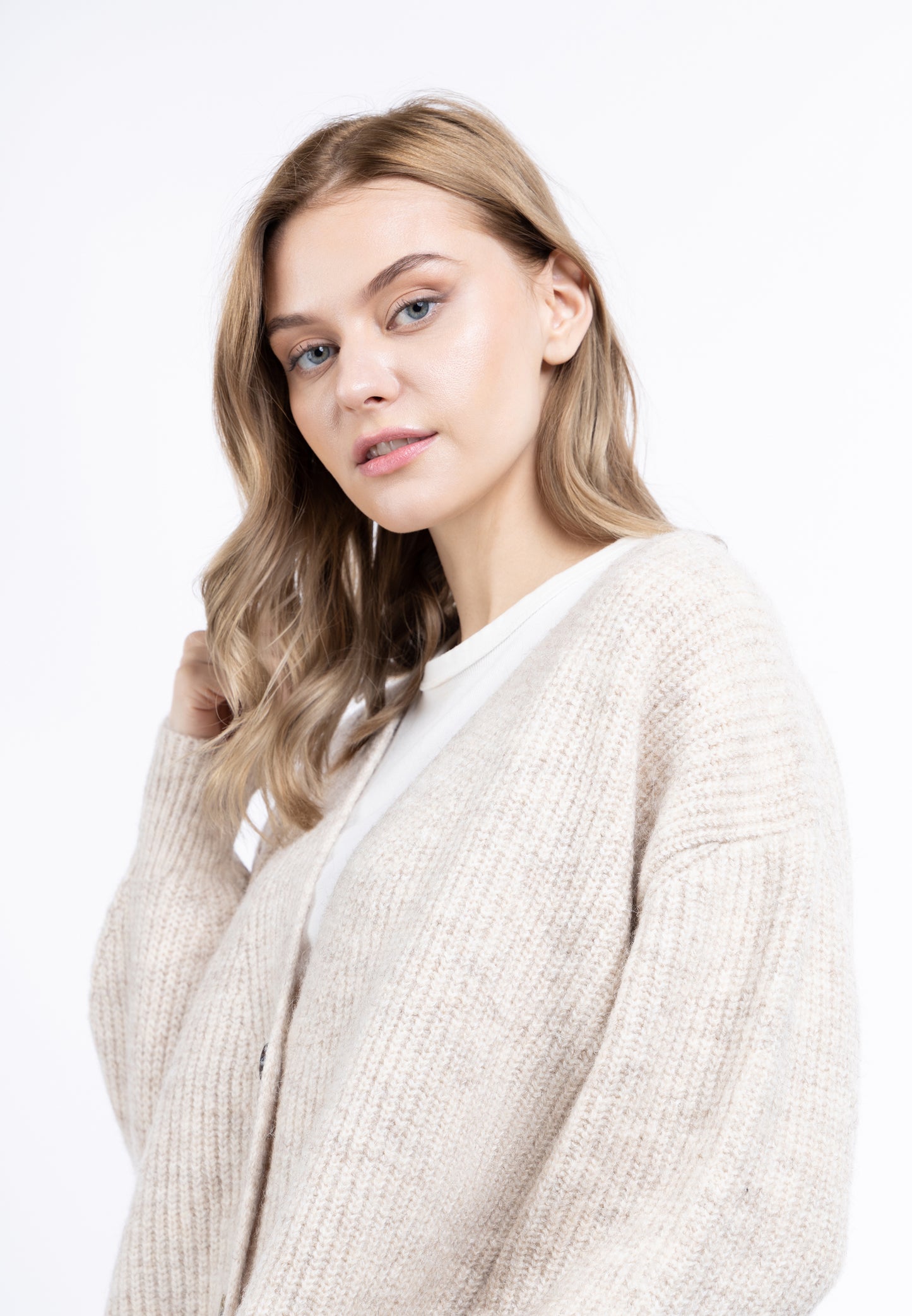 DreiMaster Vintage women's oversized cardigan