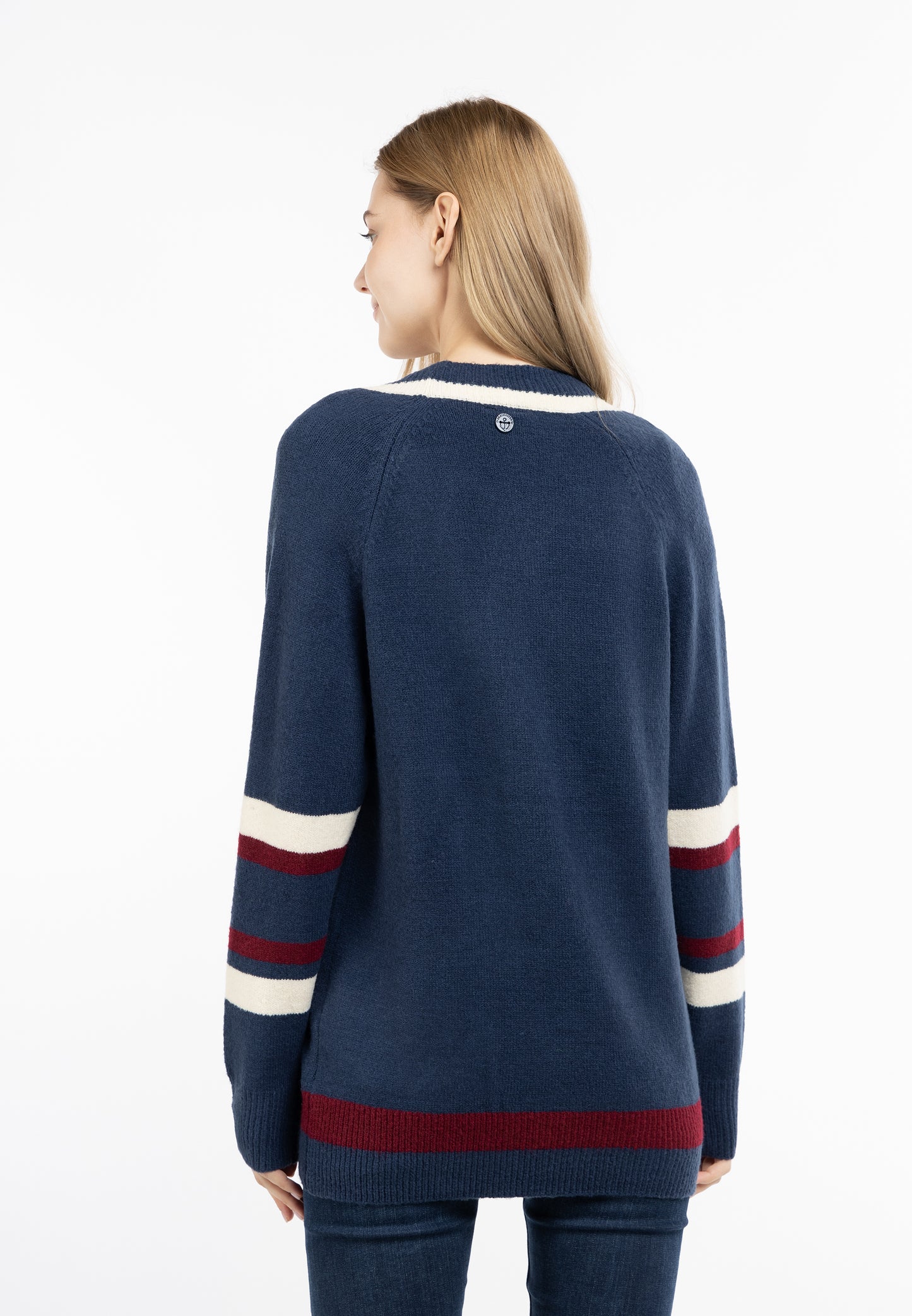 DreiMaster Maritim women's cardigan with button