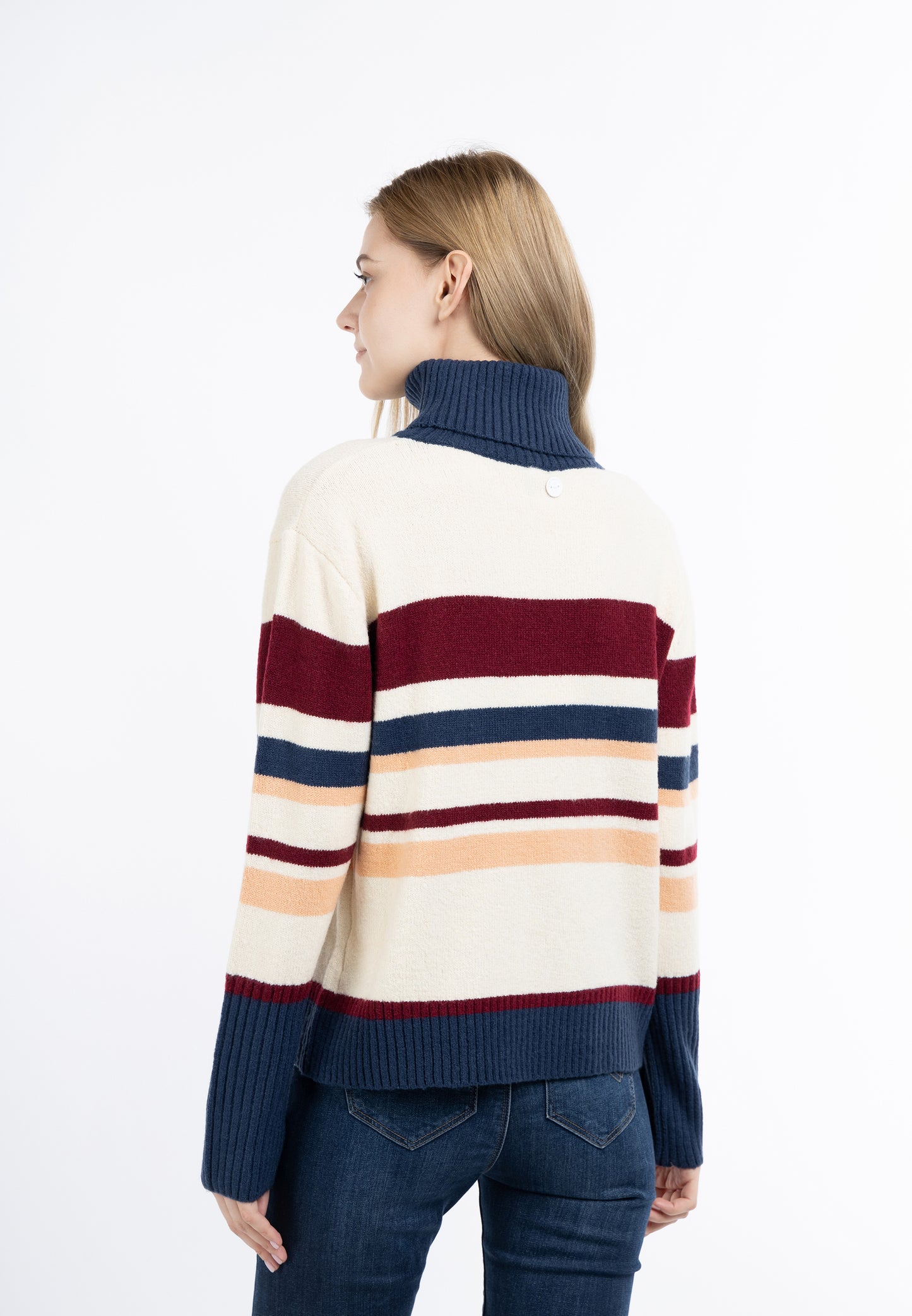 DreiMaster Maritim women's knit turtleneck sweater
