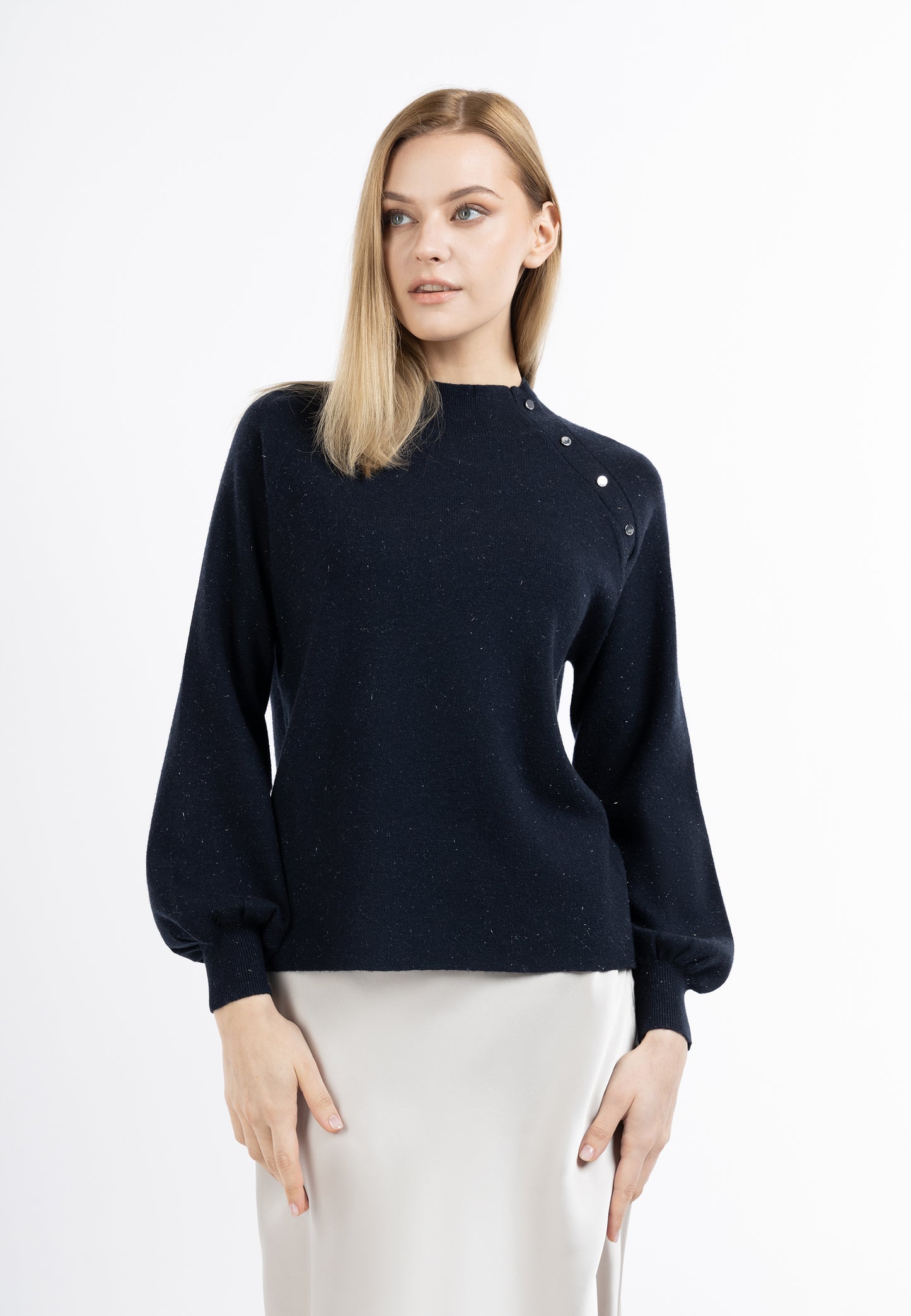 DreiMaster Klassik women's turtleneck knitted sweater