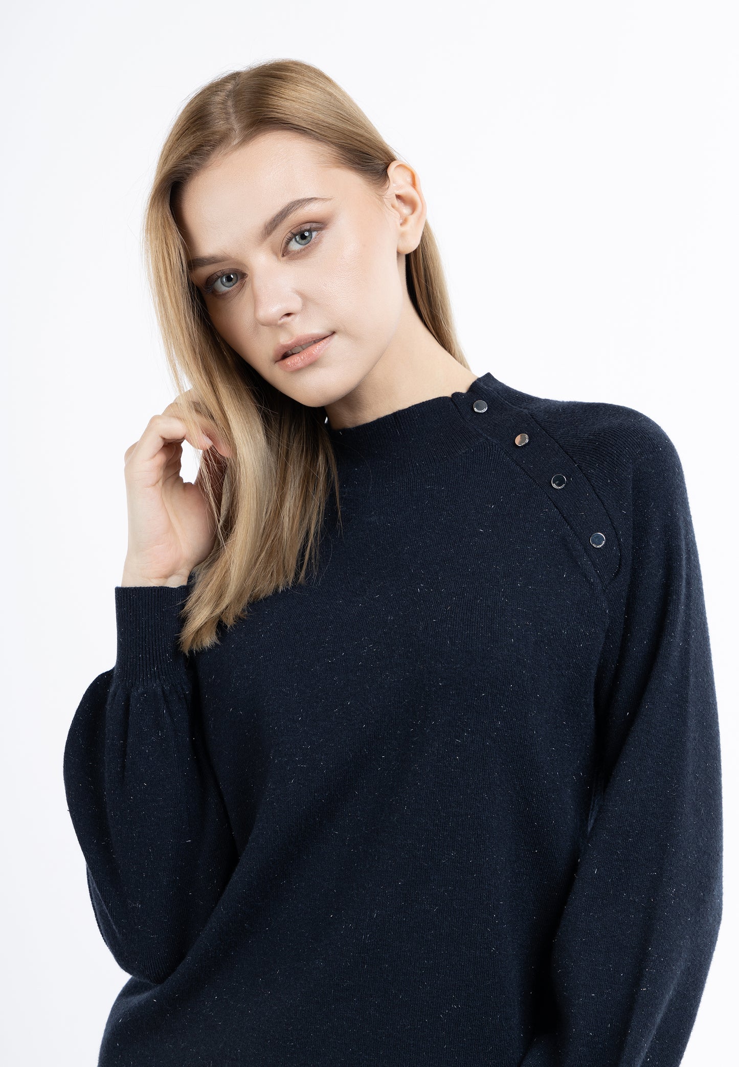 DreiMaster Klassik women's turtleneck knitted sweater