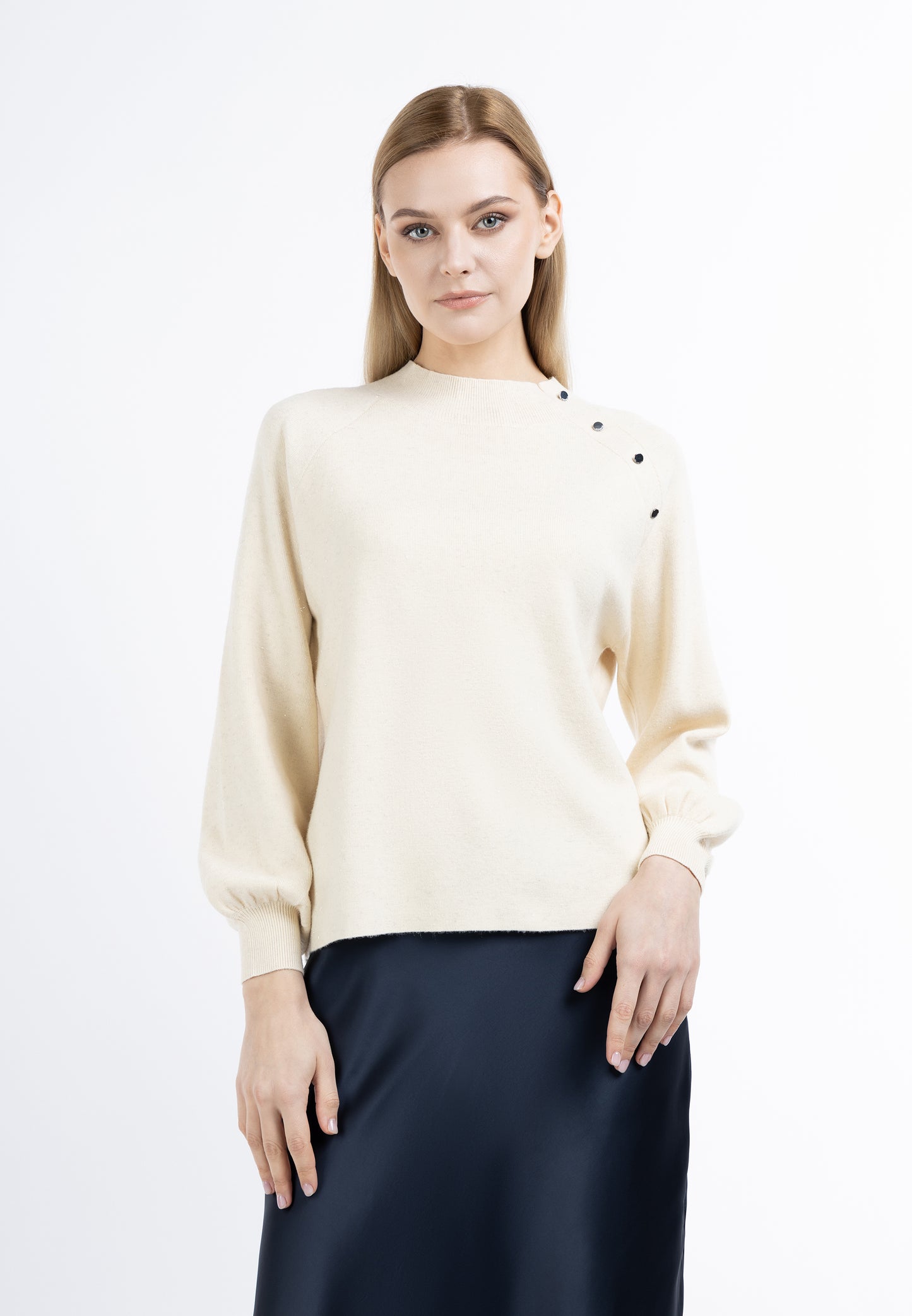 DreiMaster Klassik women's turtleneck knitted sweater