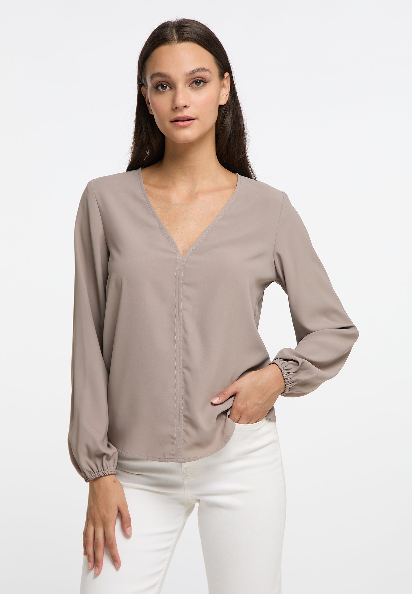 RISA women's classic long sleeve blouse
