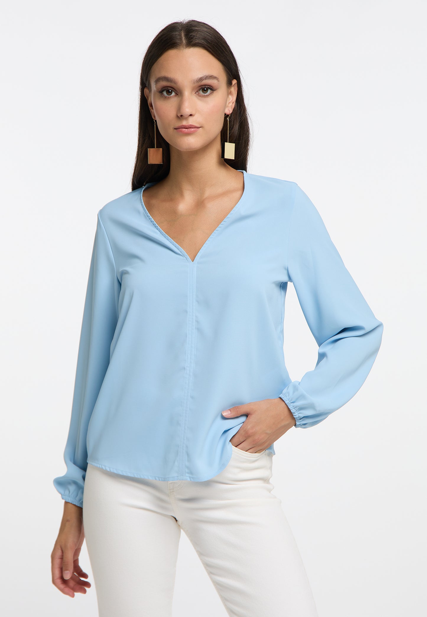 RISA women's classic long sleeve blouse