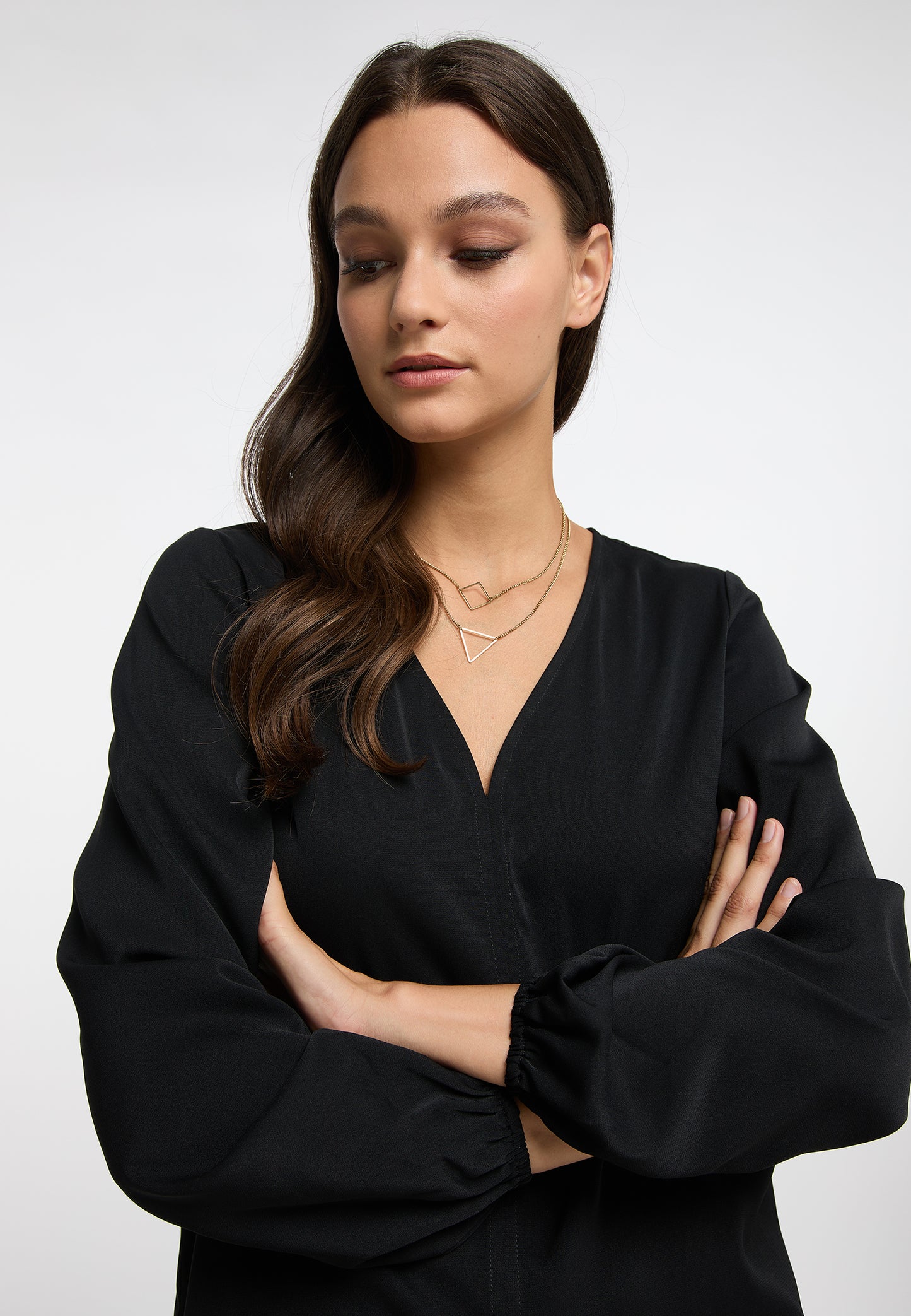 RISA women's classic long sleeve blouse