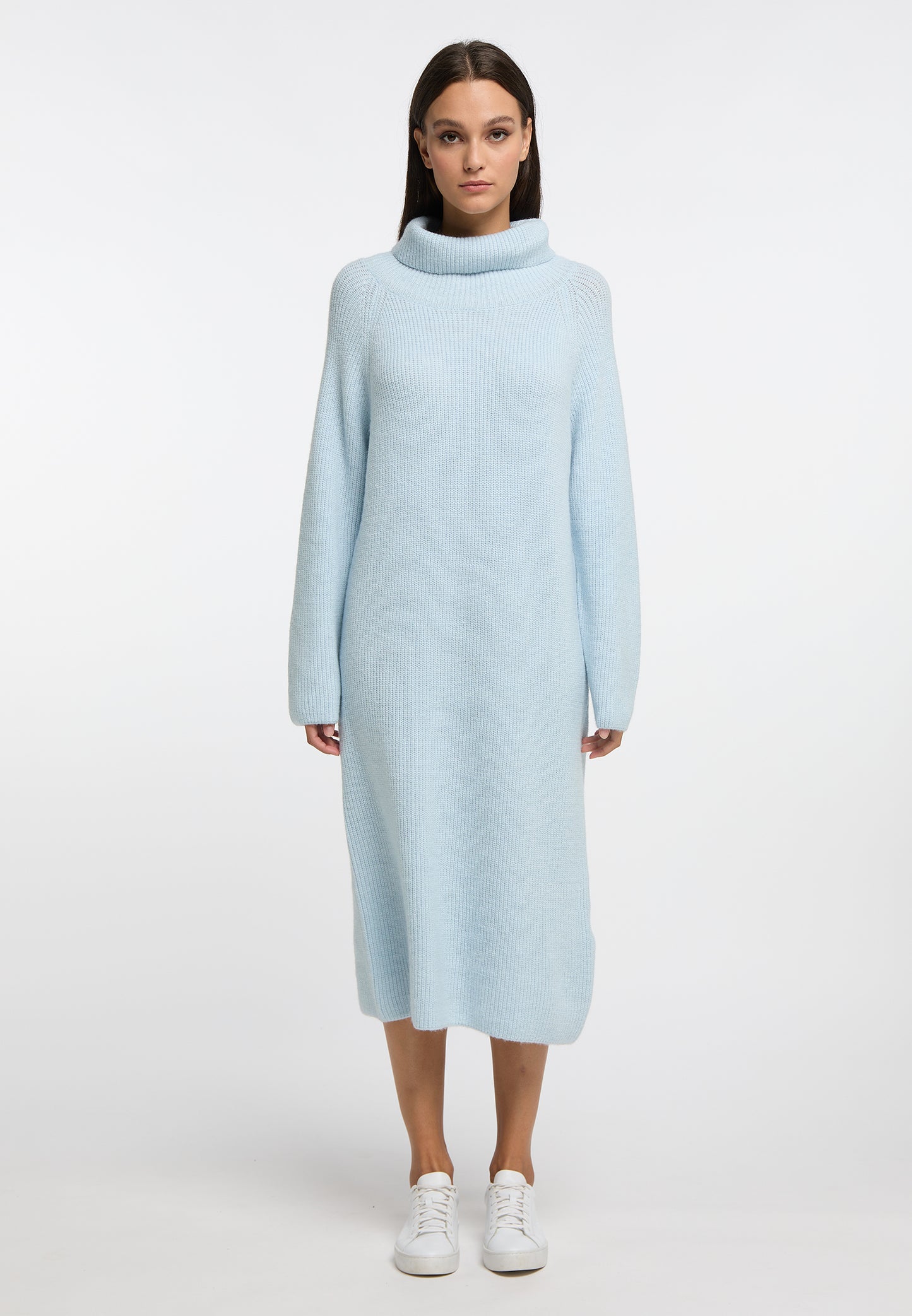 RISA women's knit long sleeve midi dress