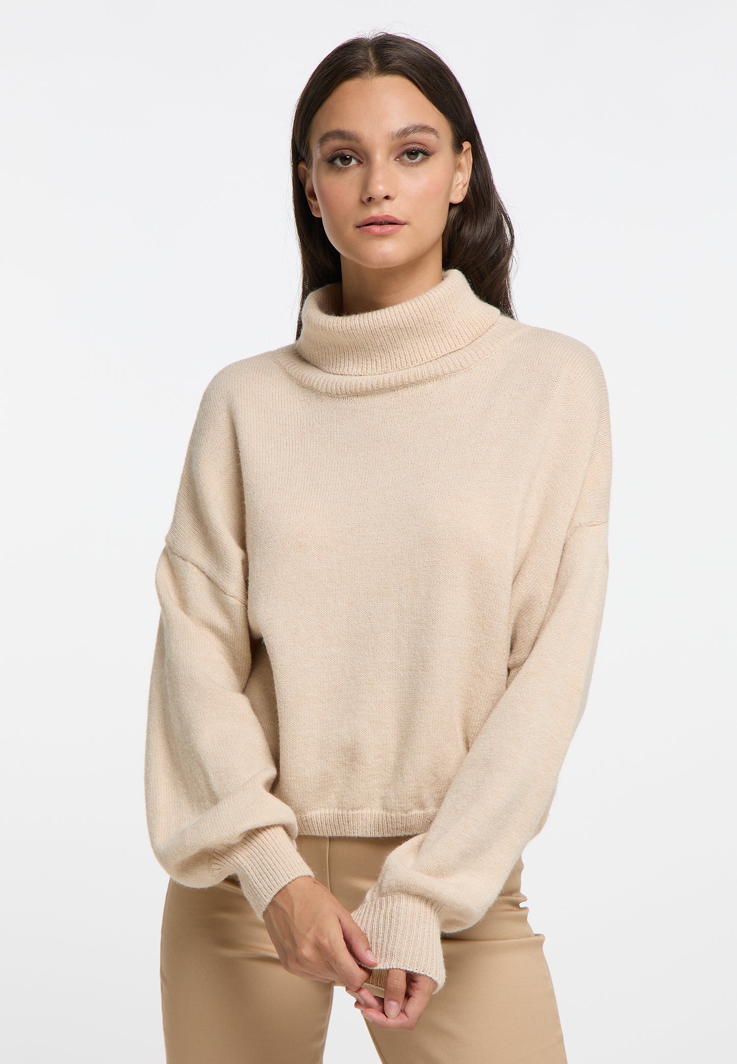 RISA women's knit turtleneck sweater