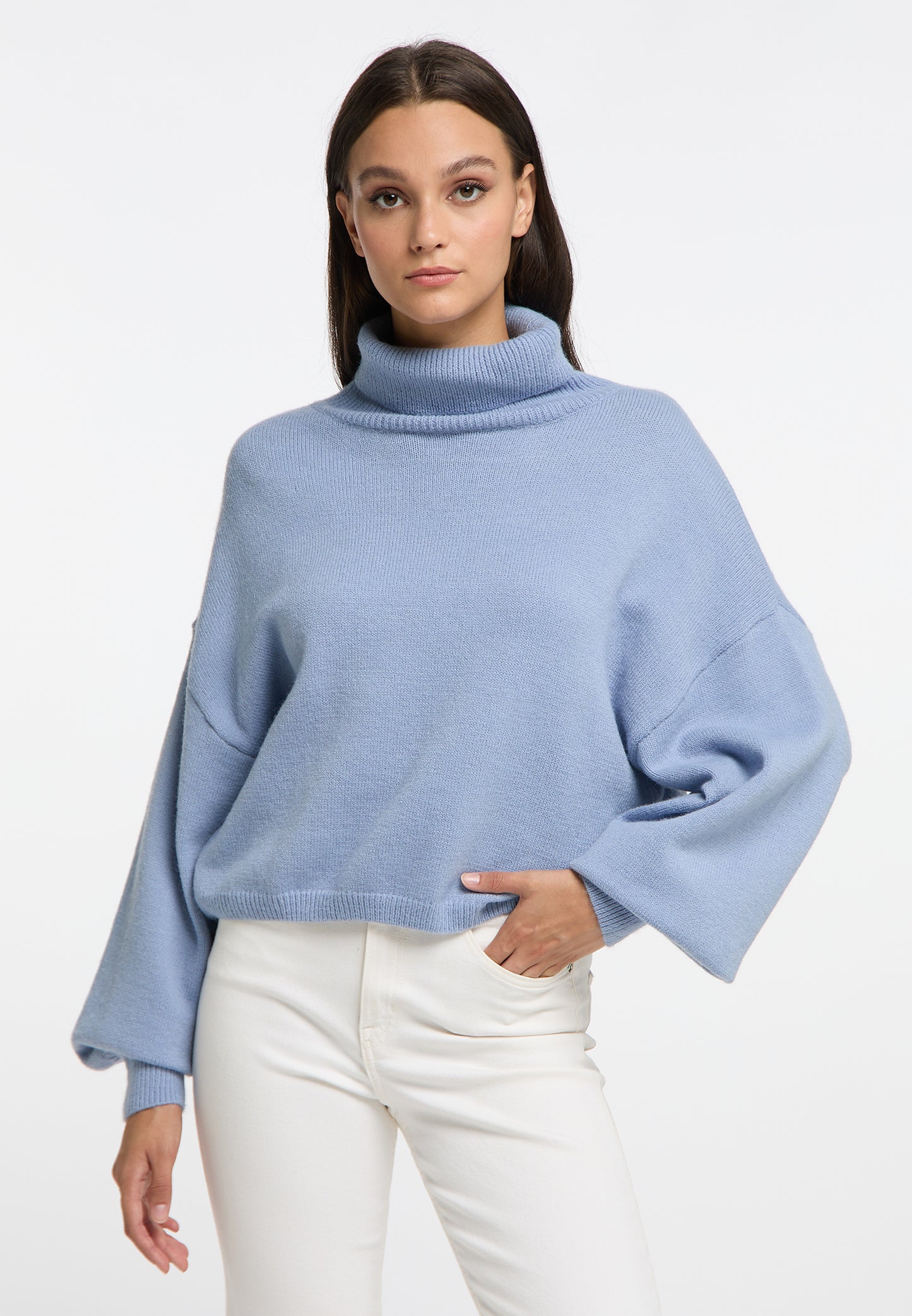 RISA women's knit turtleneck sweater