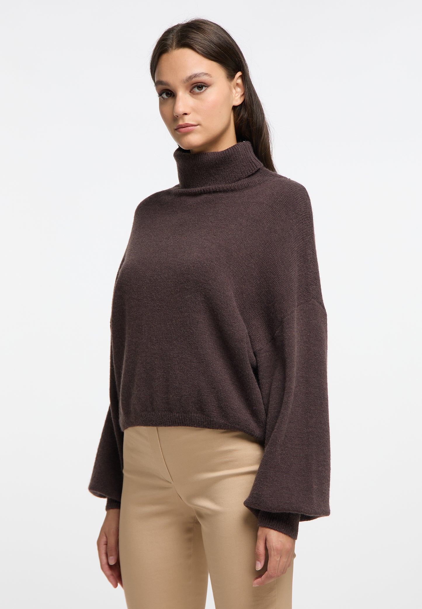 RISA women's knit turtleneck sweater
