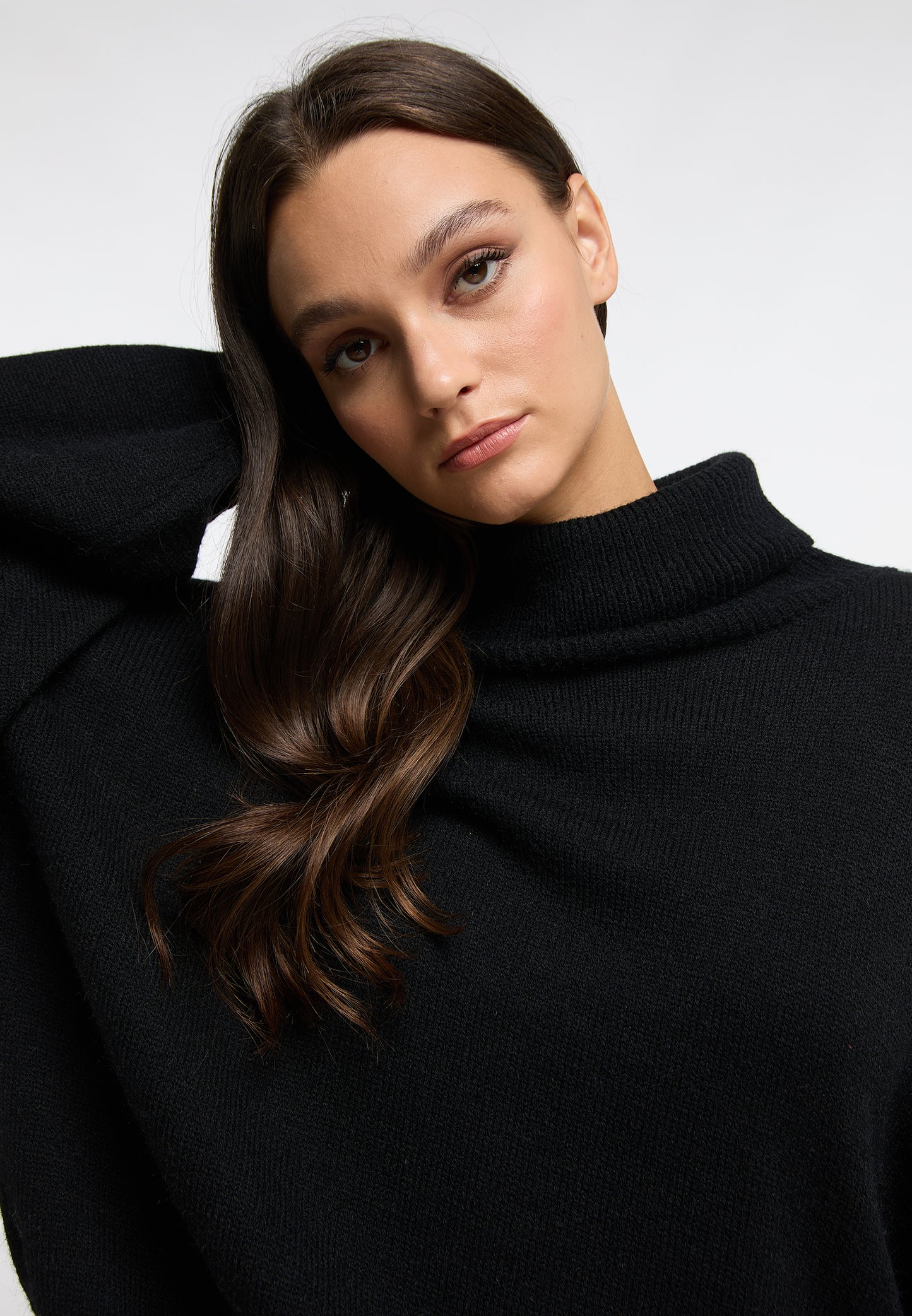 RISA women's knit turtleneck sweater