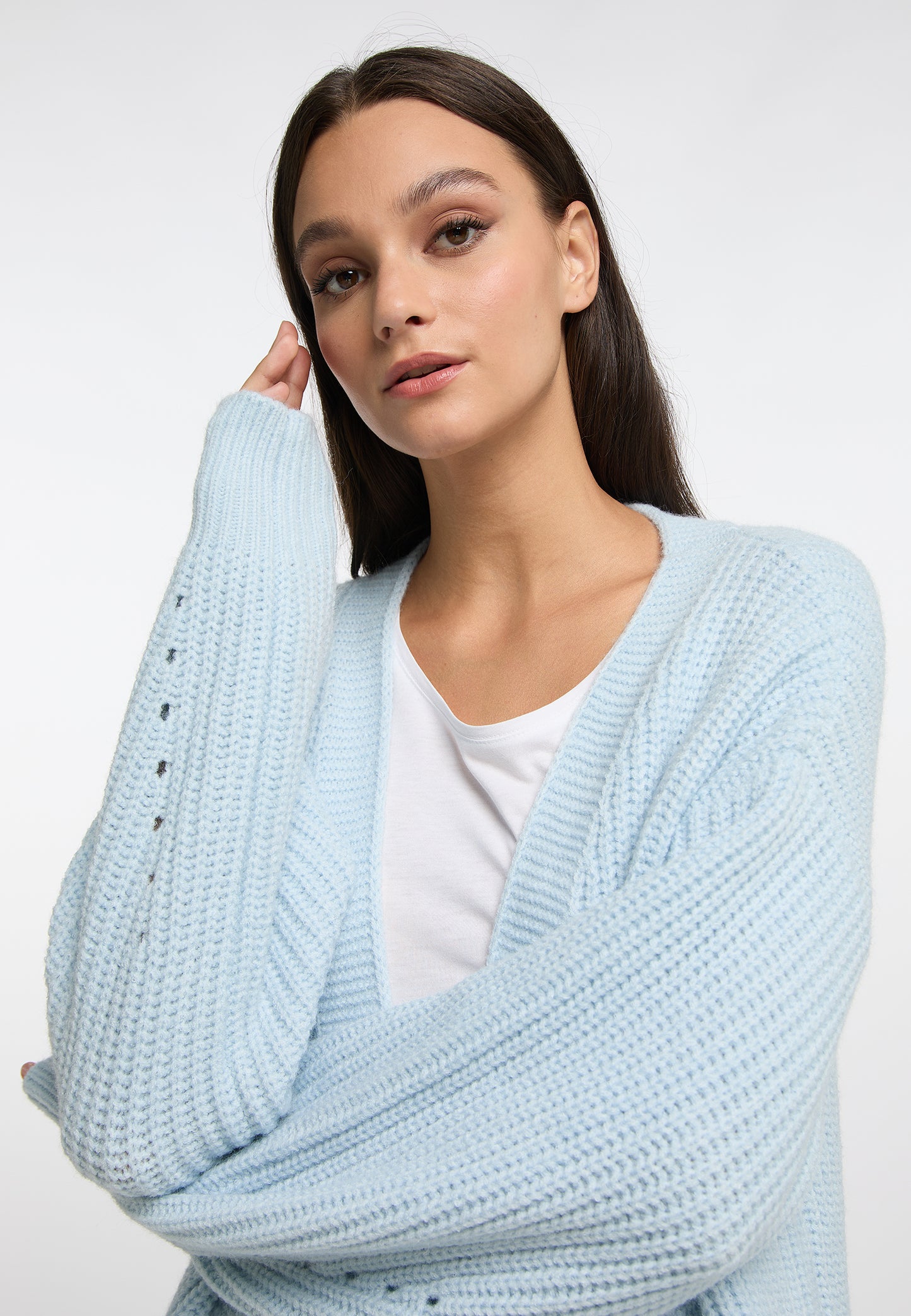 RISA women's knit Long cardigan