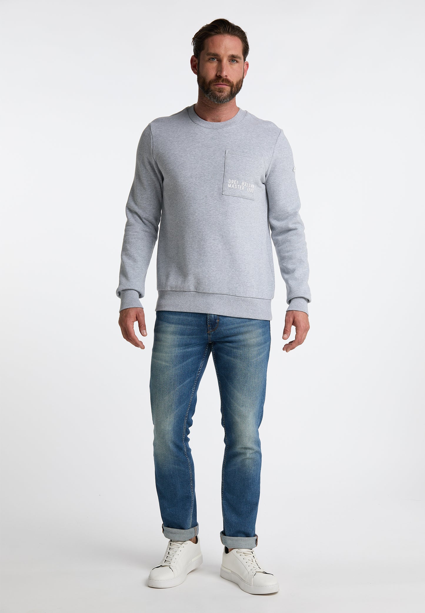 DreiMaster Maritim men's crew neck sweatshirt