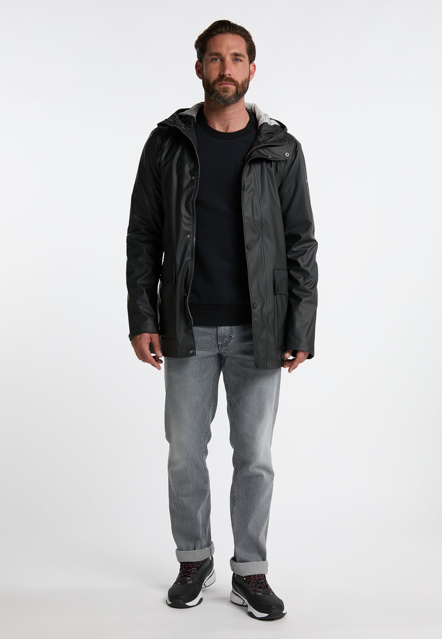 TUFFSKULL men's rain coat
