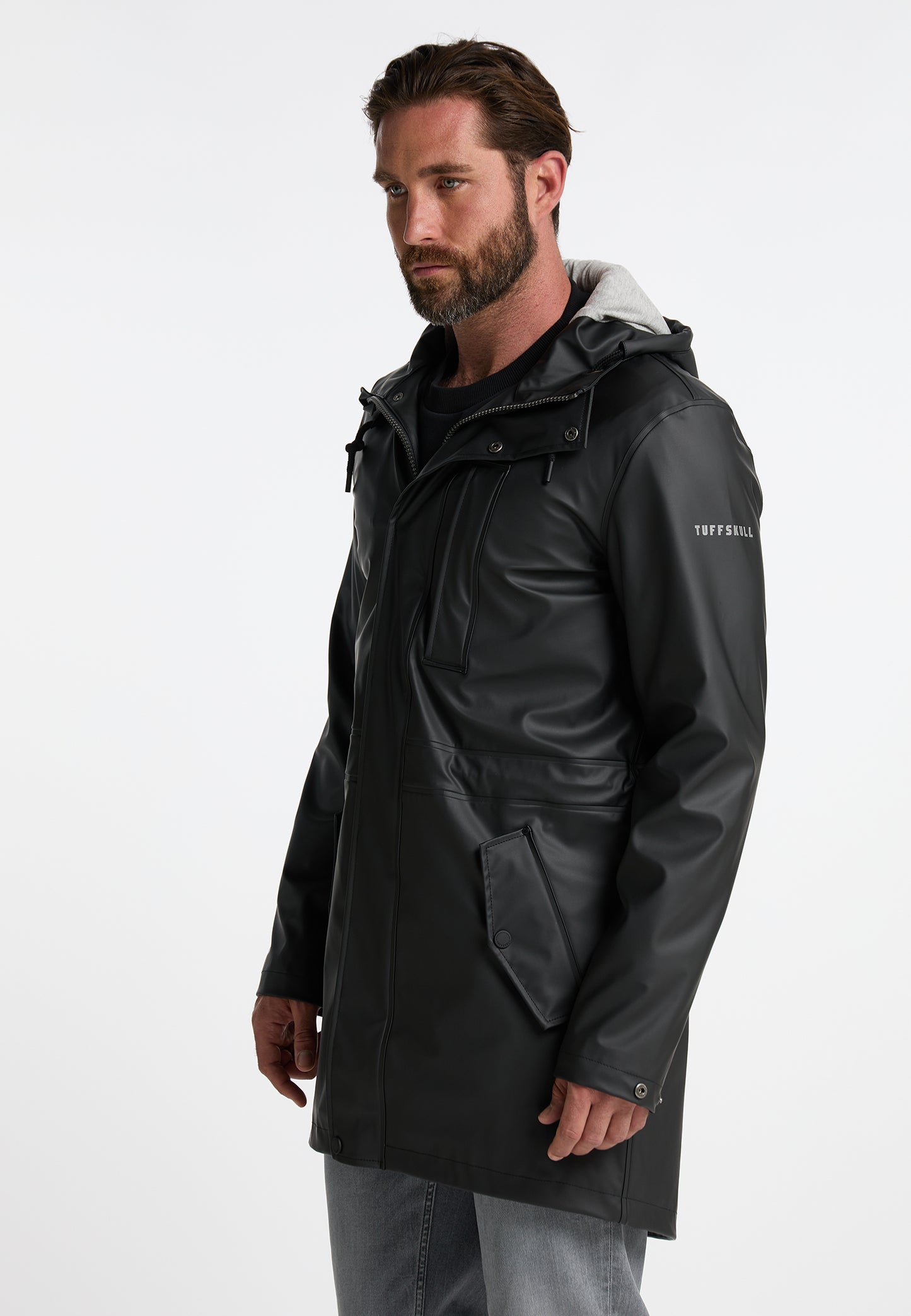 TUFFSKULL men's rain coat
