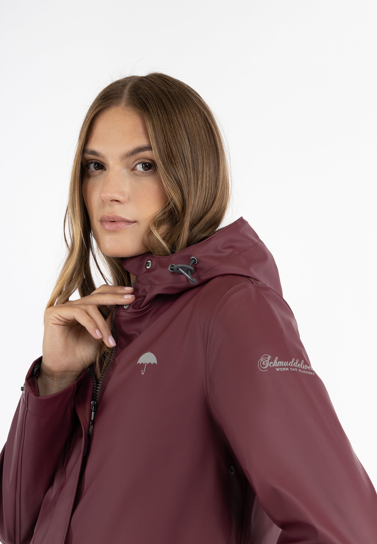 Schmuddelwedda women's rain coat